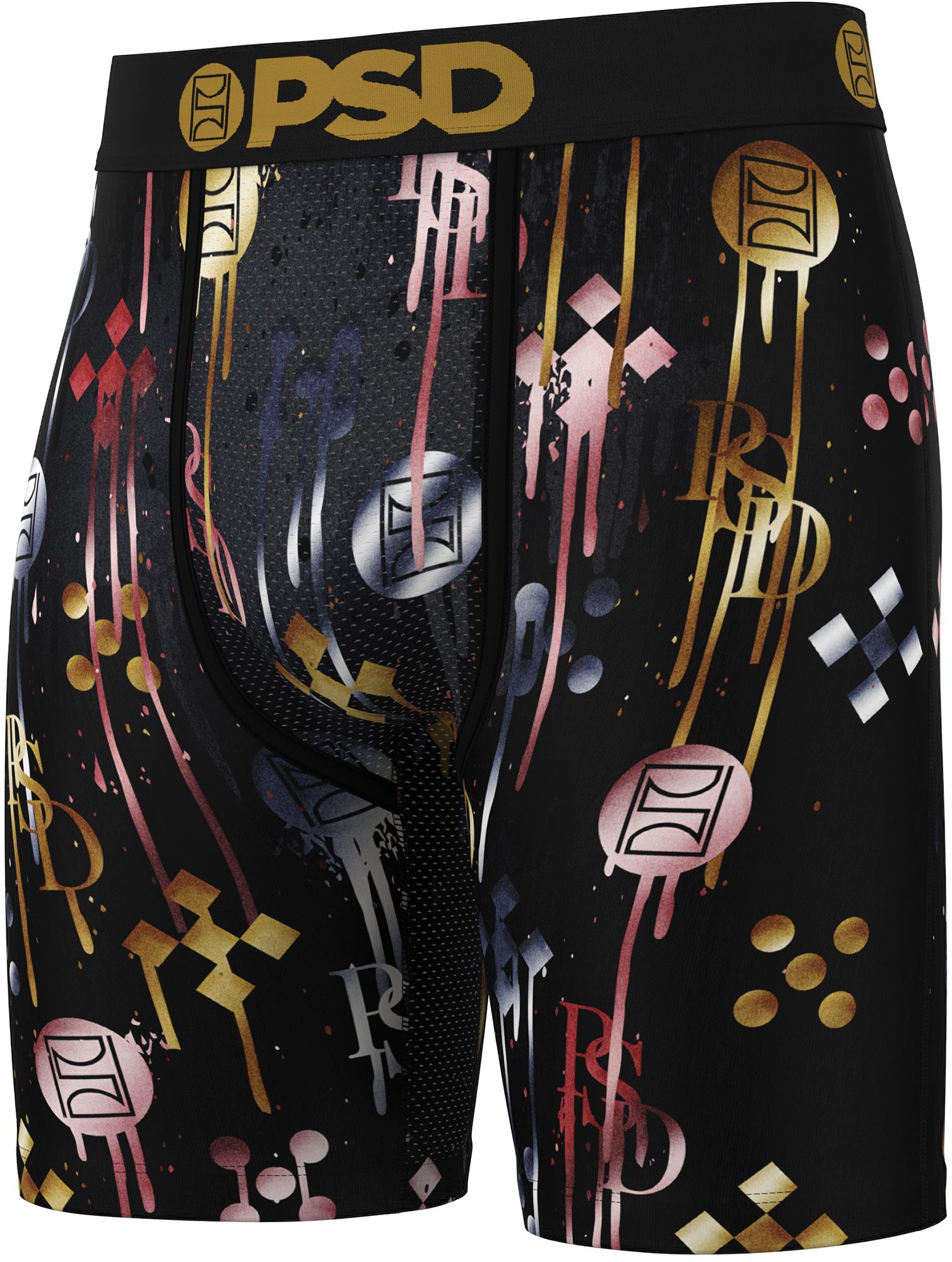 PSD Underwear Men's Gold Rush Boxer Briefs - 3 Pack product image
