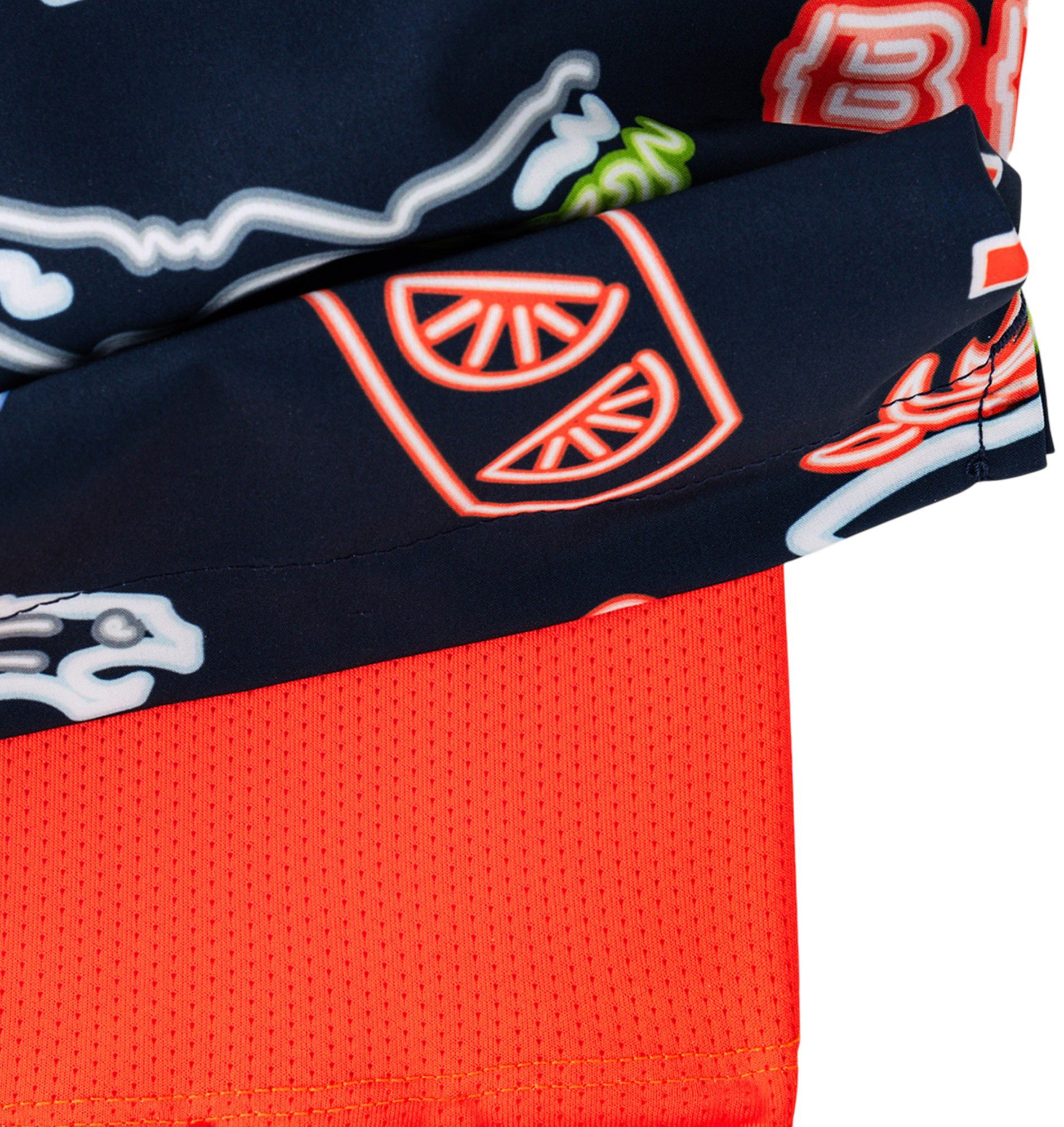 chubbies Men's Denver Broncos Navy Neon Swim Trunks product image
