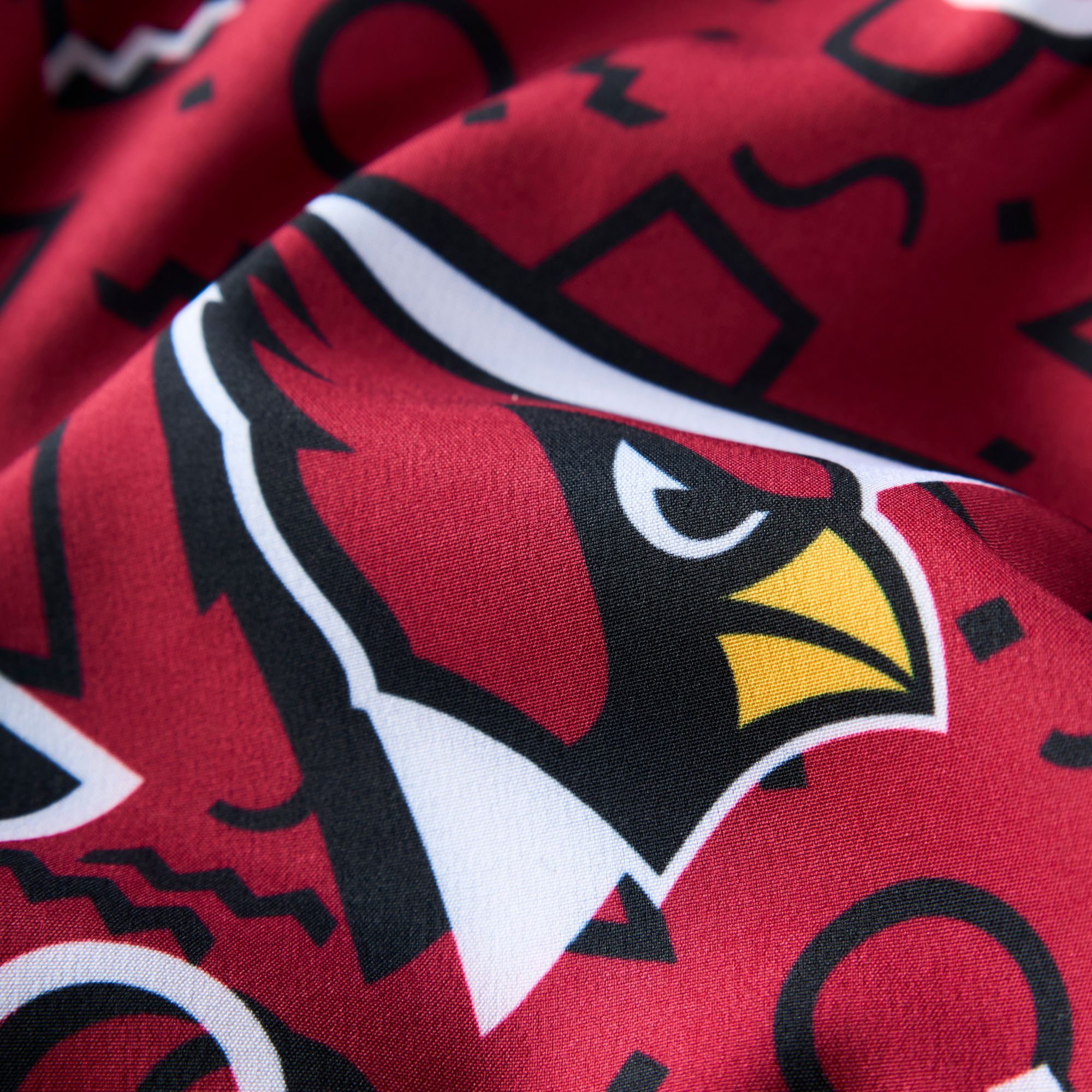 chubbies Men's Arizona Cardinals Red Game Day Swim Trunks product image