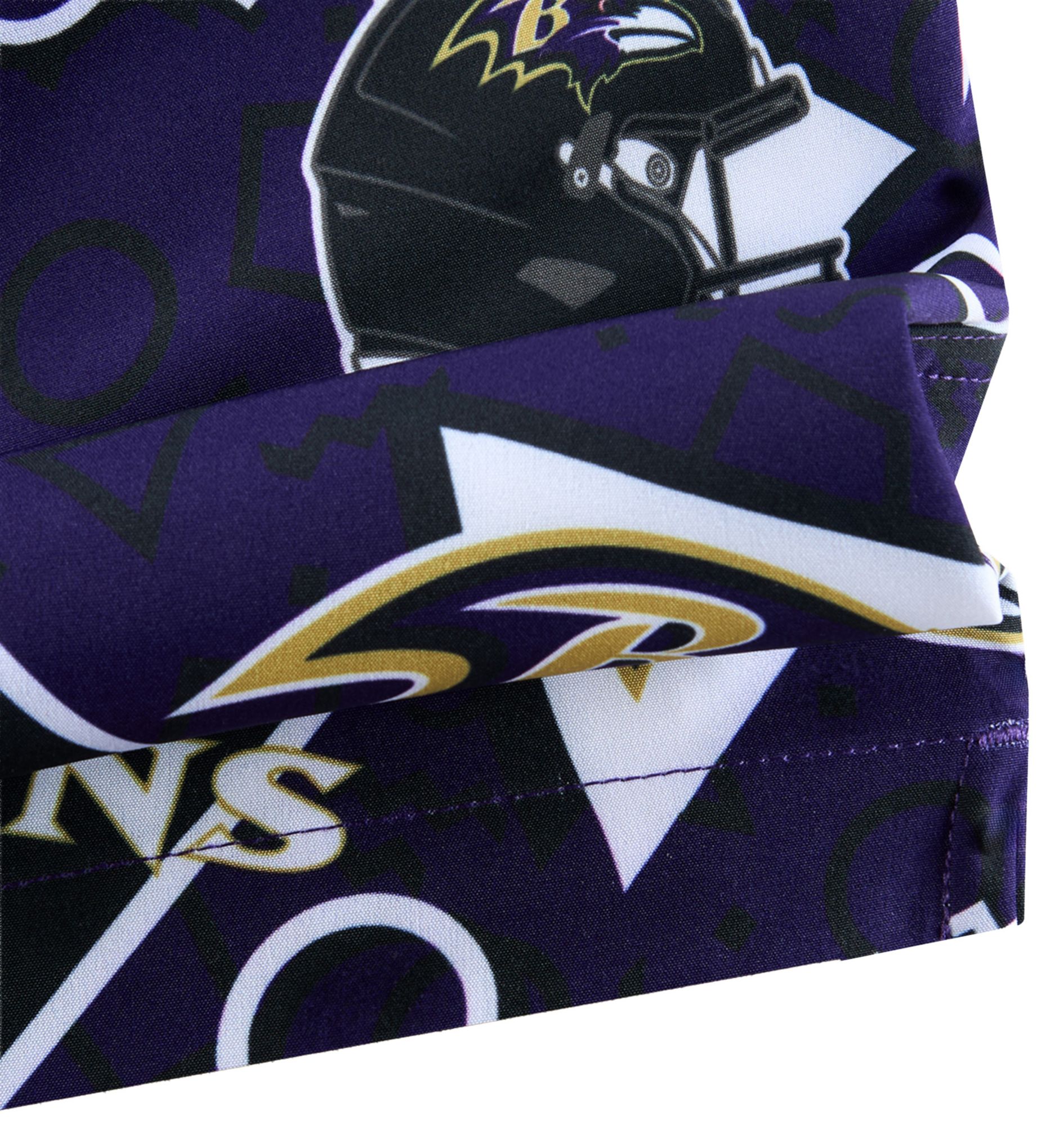 chubbies Men's Baltimore Ravens Purple Game Day Swim Trunks product image