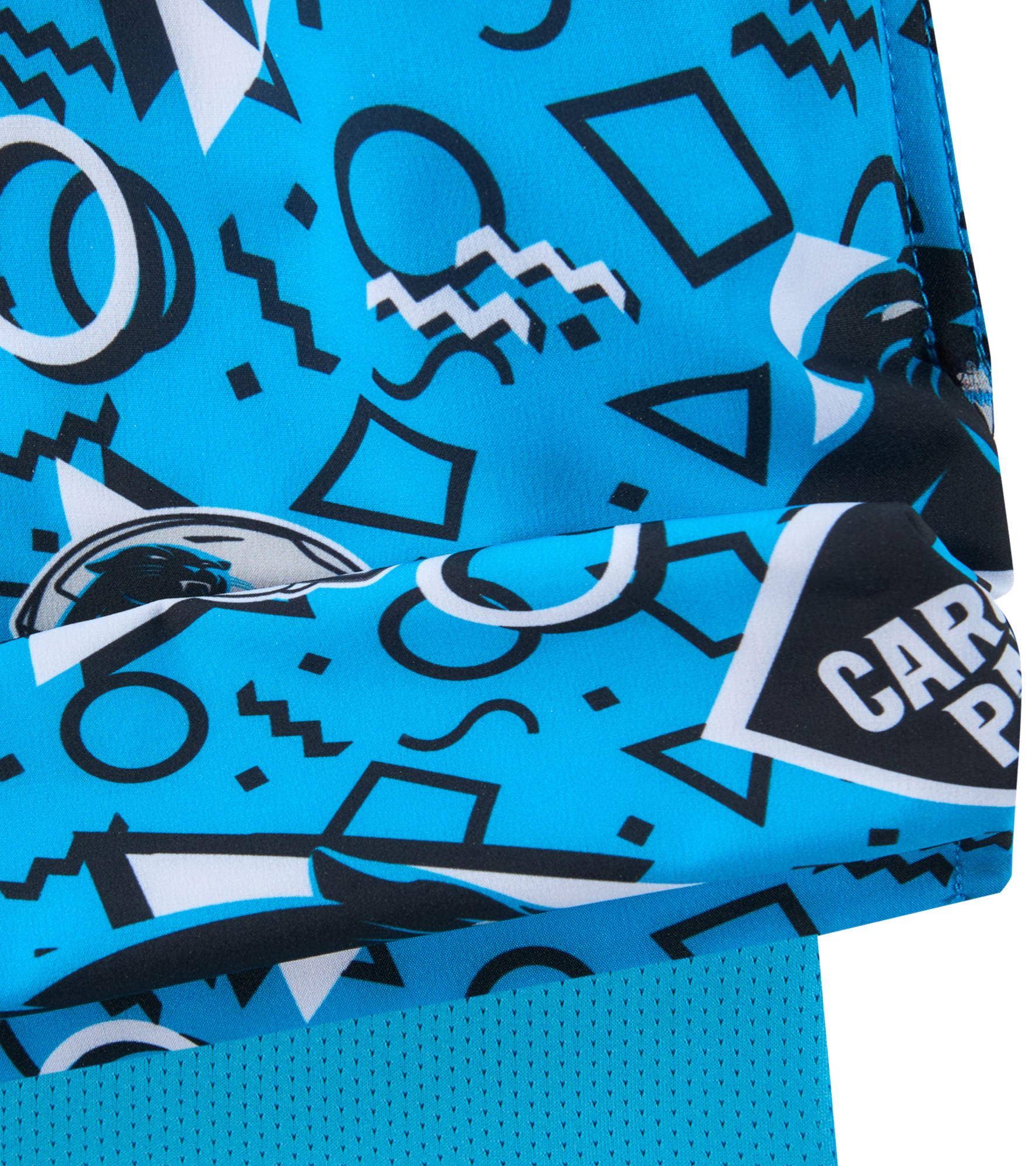 chubbies Men's Carolina Panthers Blue Game Day Swim Trunks product image