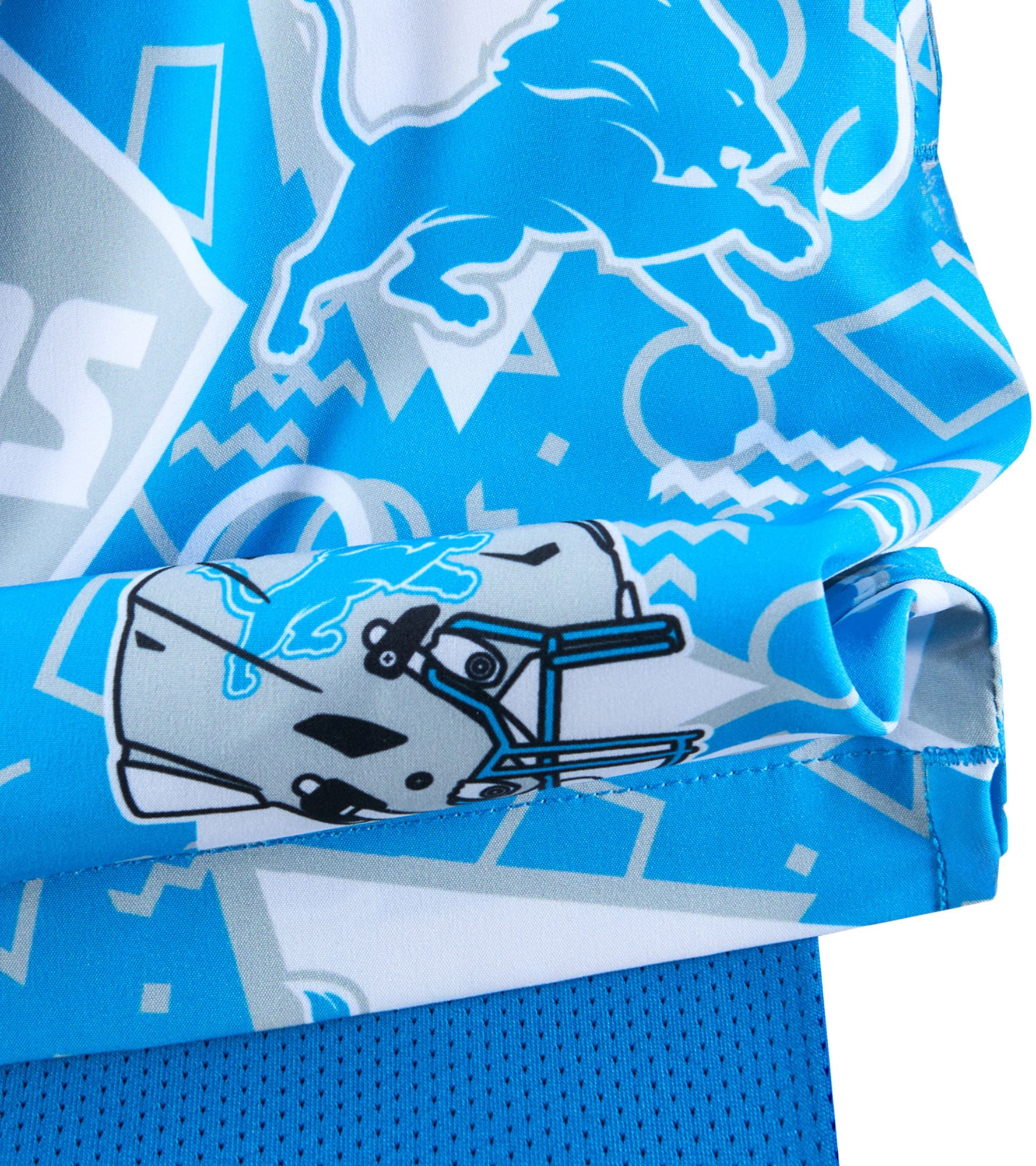 chubbies Men's Detroit Lions Blue Game Day Swim Trunks product image