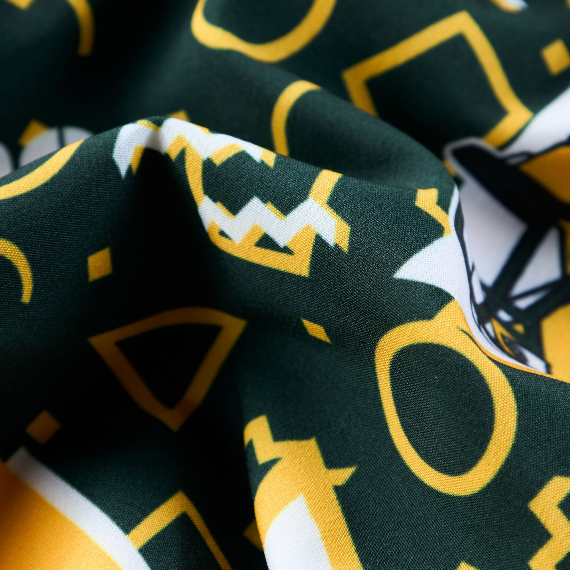 chubbies Men's Green Bay Packers Green Game Day Swim Trunks product image