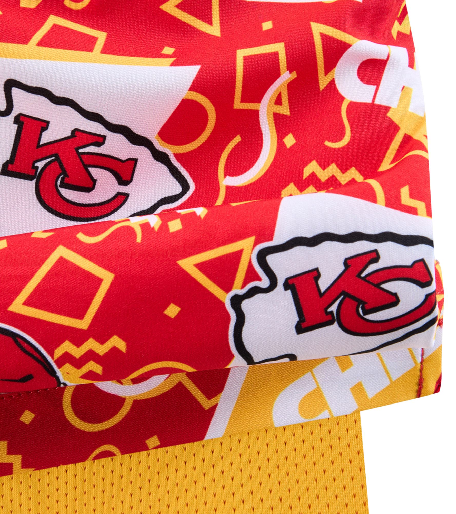 chubbies Men's Kansas City Chiefs Red Game Day Swim Trunks product image