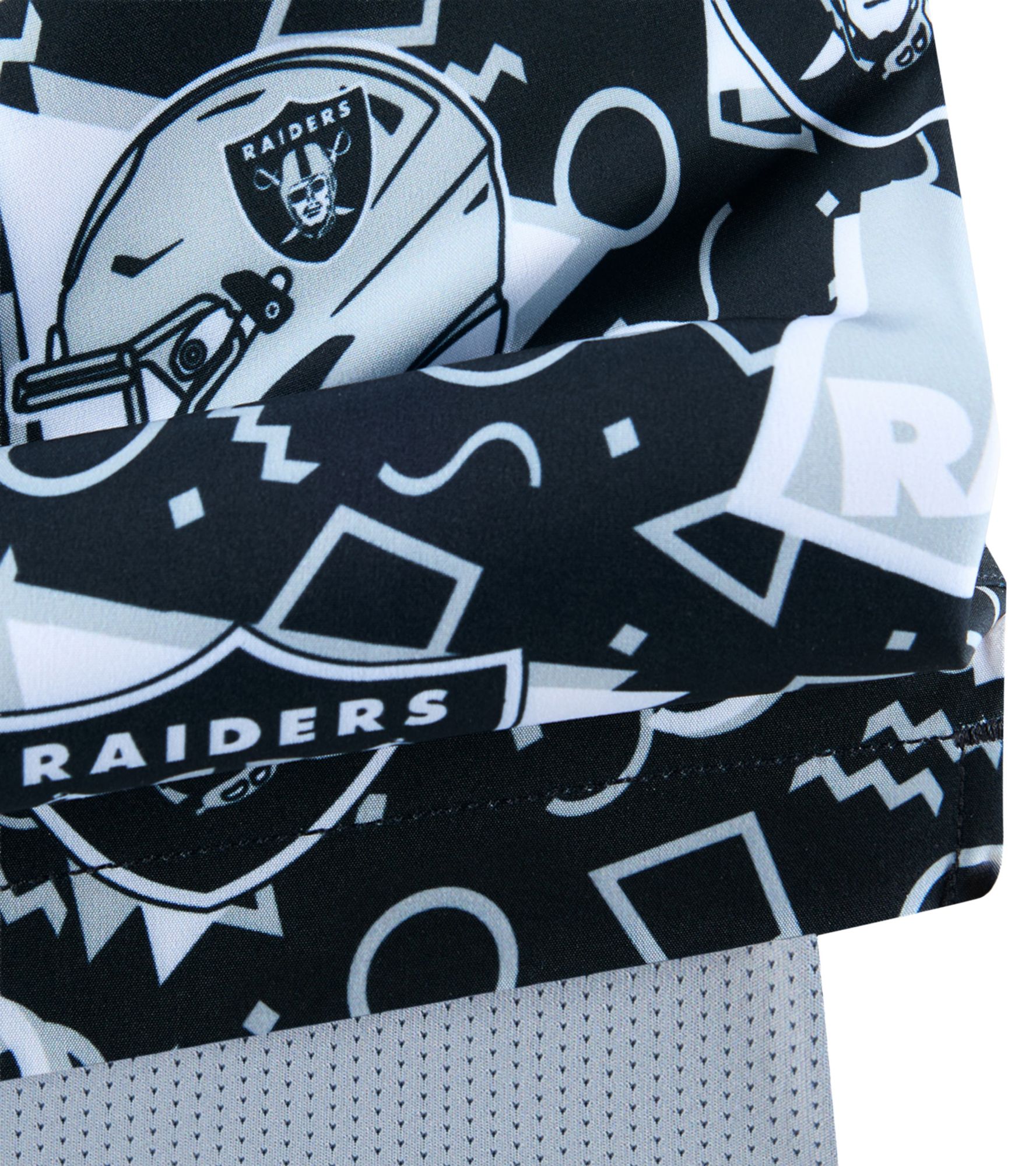 chubbies Men's Las Vegas Raiders Black Game Day Swim Trunks product image