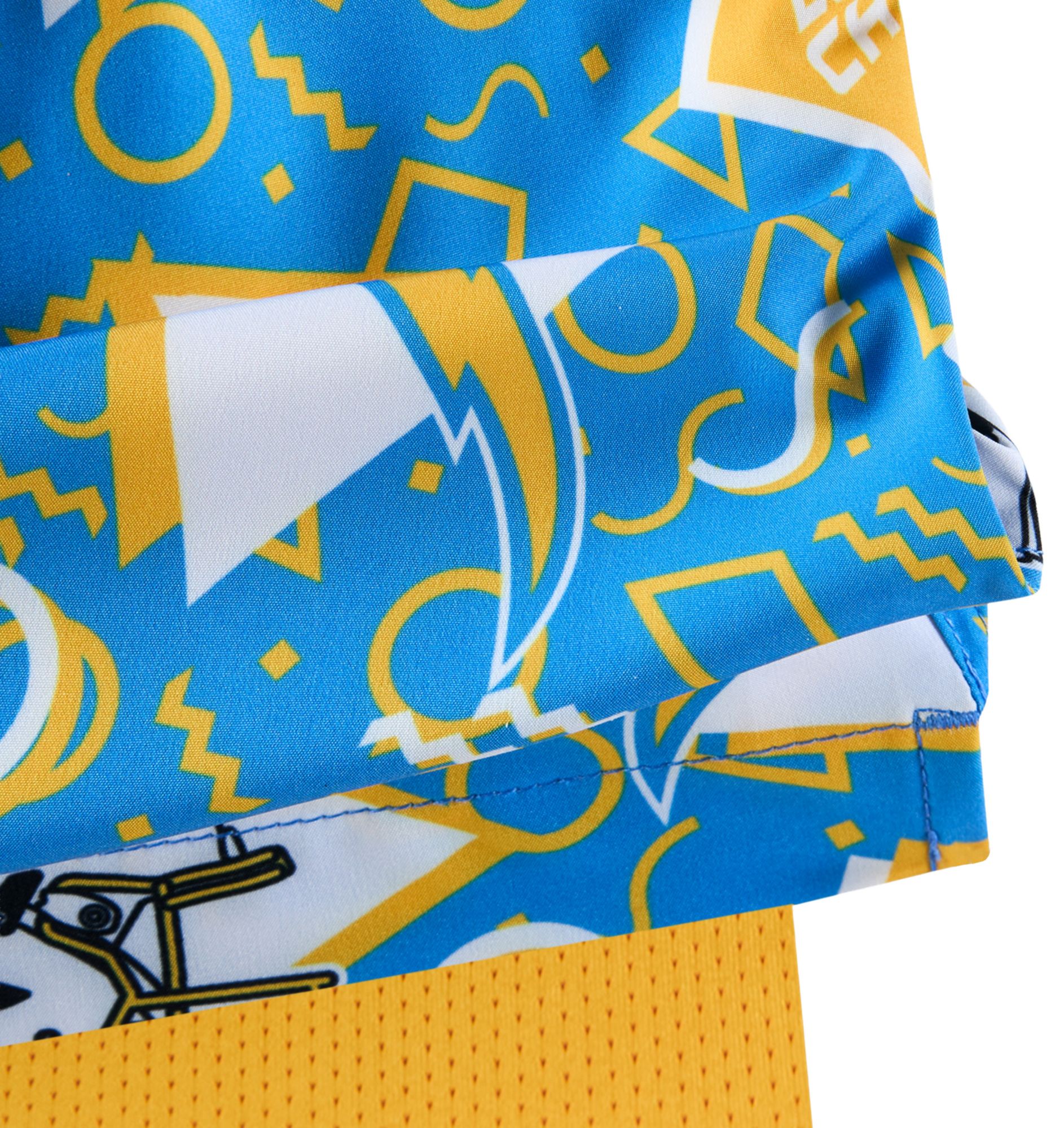 chubbies Men's Los Angeles Chargers Blue Game Day Swim Trunks product image