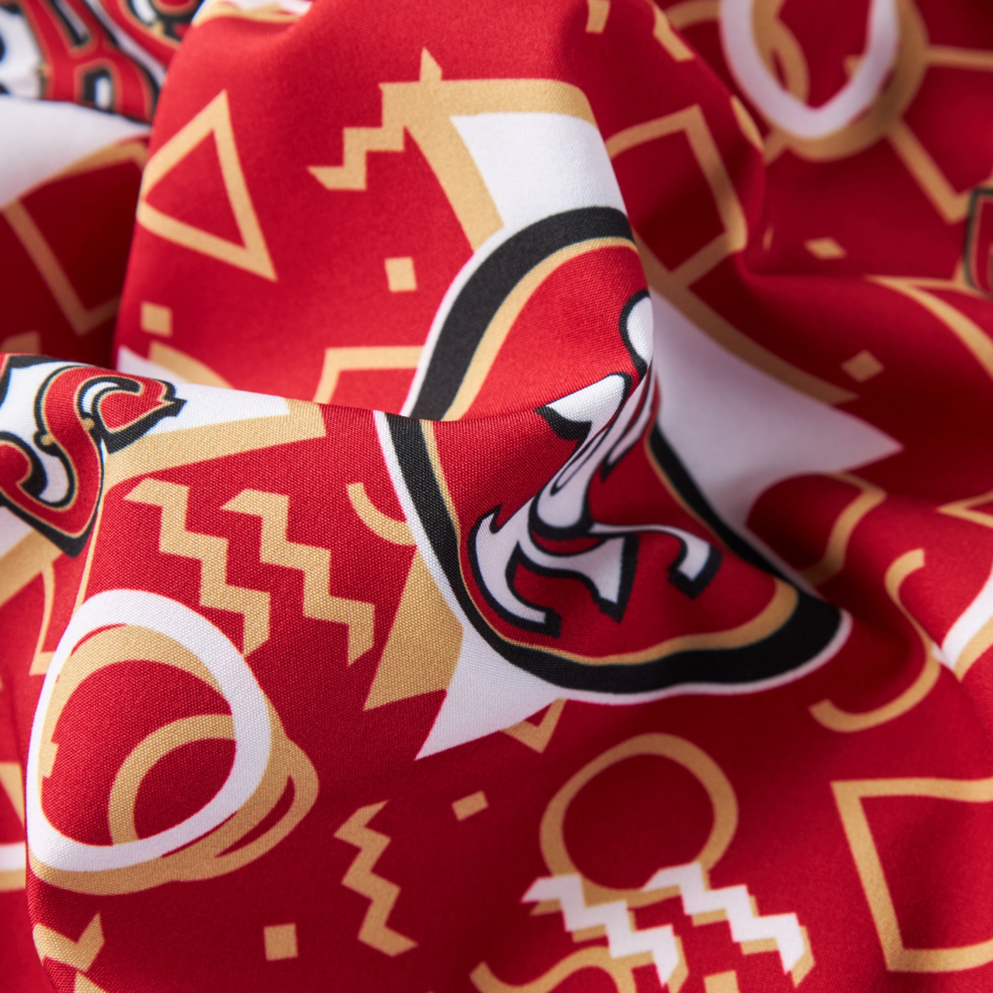 chubbies Men's San Francisco 49ers Red Game Day Swim Trunks product image