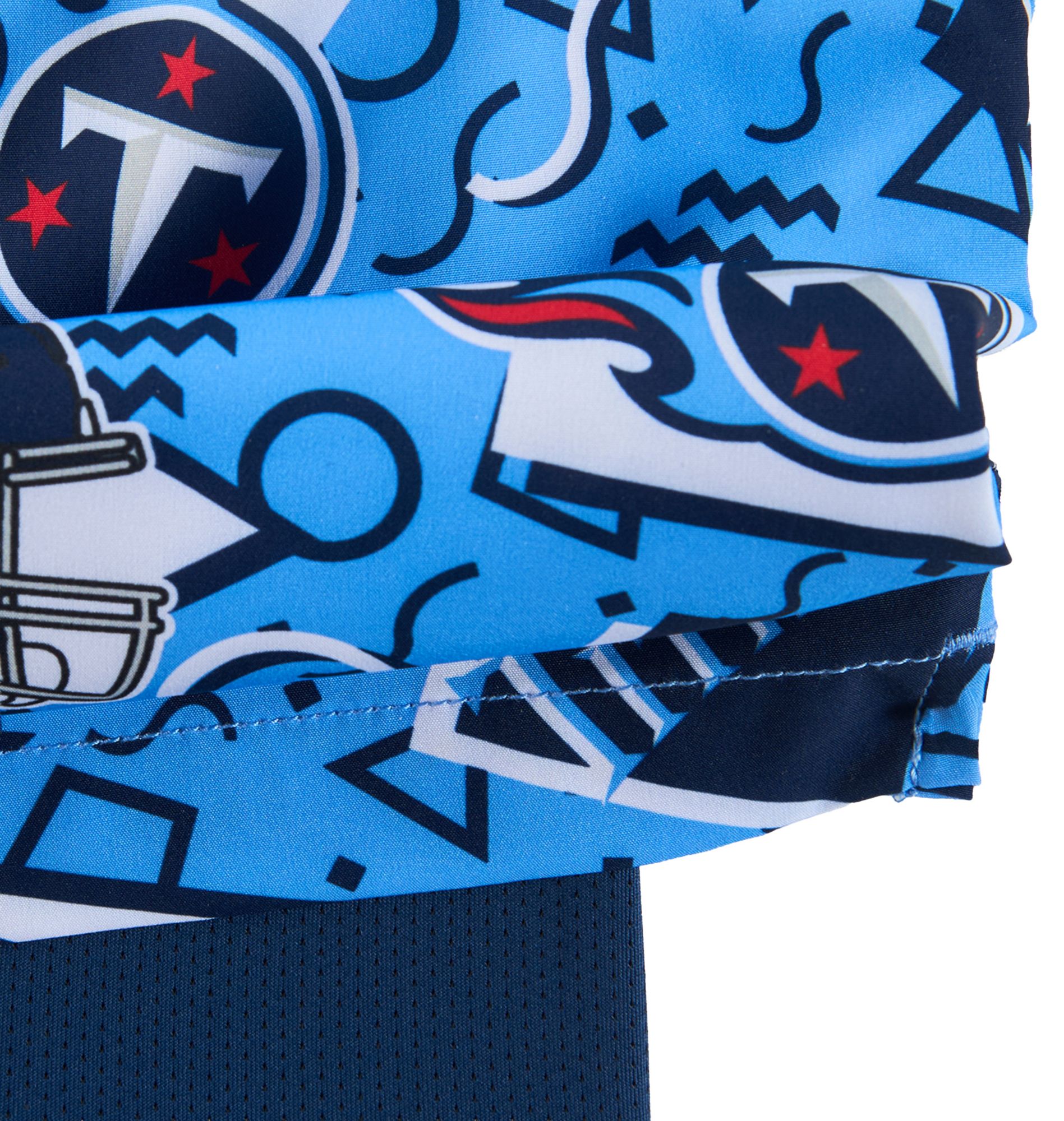 chubbies Men's Tennessee Titans Blue Game Day Swim Trunks product image