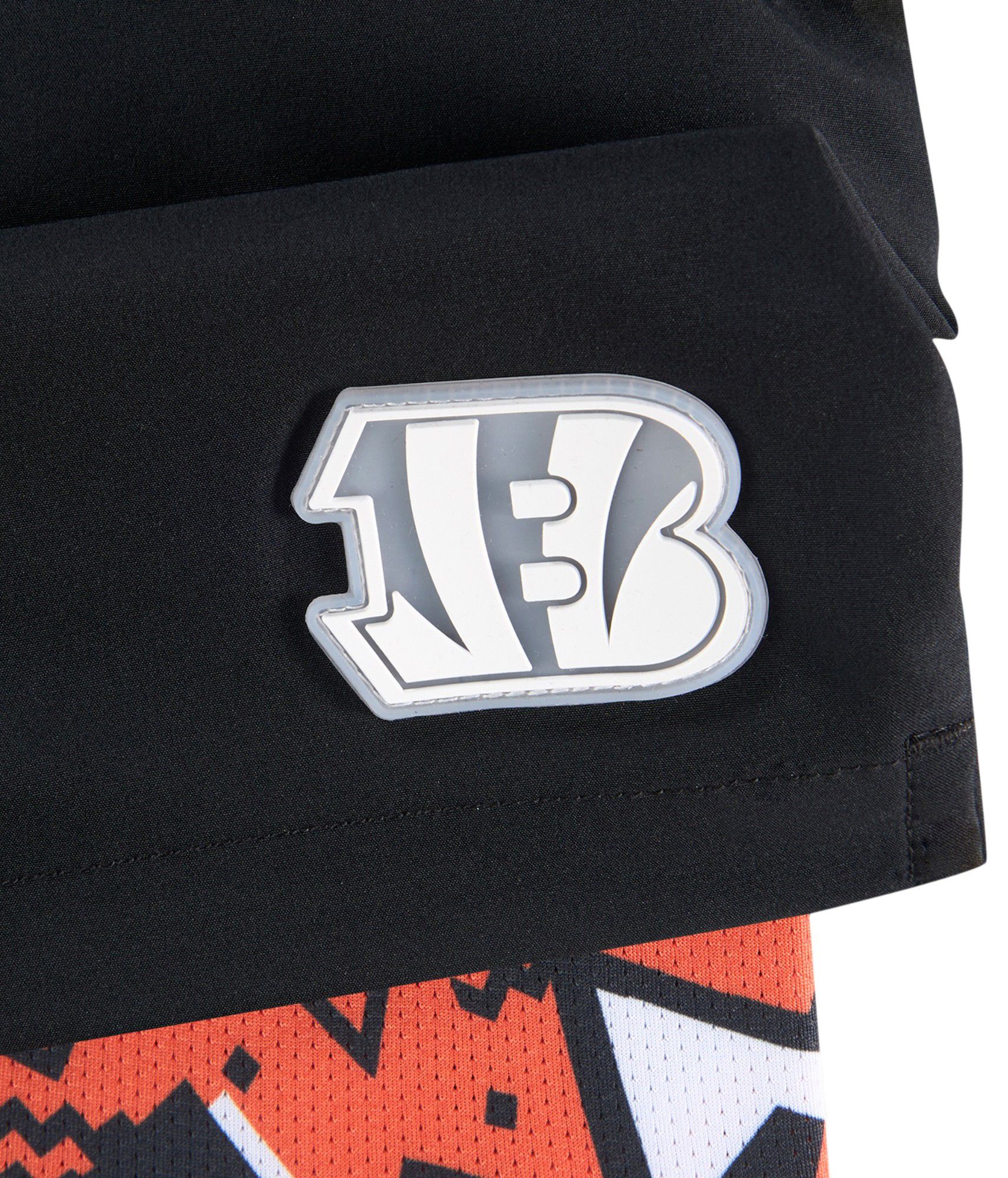 chubbies Men's Cincinnati Bengals Black Secret Swim Trunks product image
