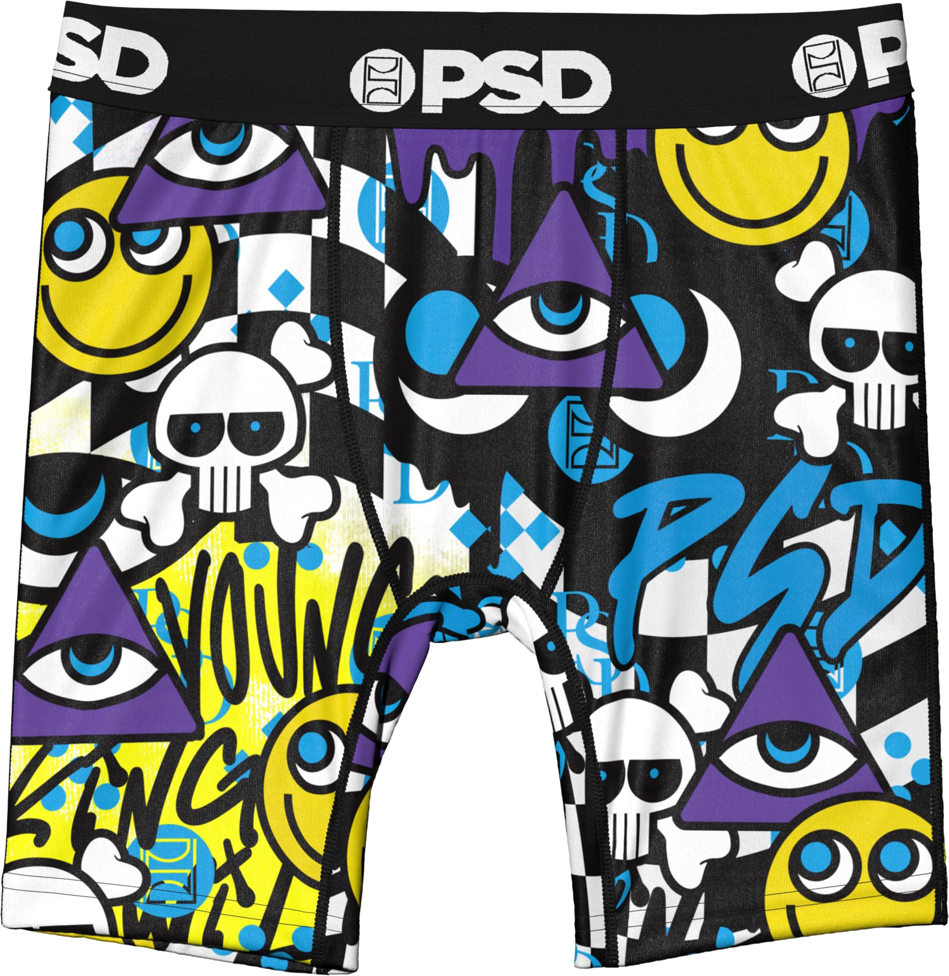 PSD Underwear Boys' Smile Squad Boxer Briefs - 3 Pack product image