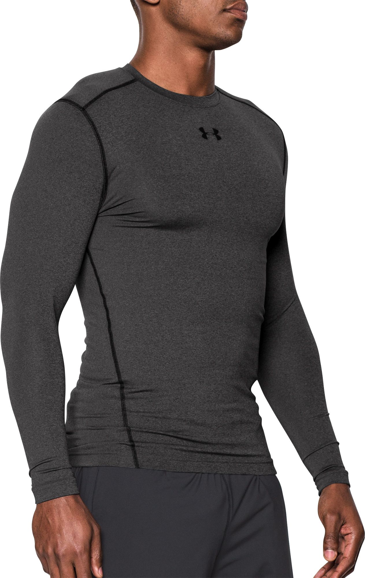 under armour men's coldgear armour compression mock long sleeve shirt