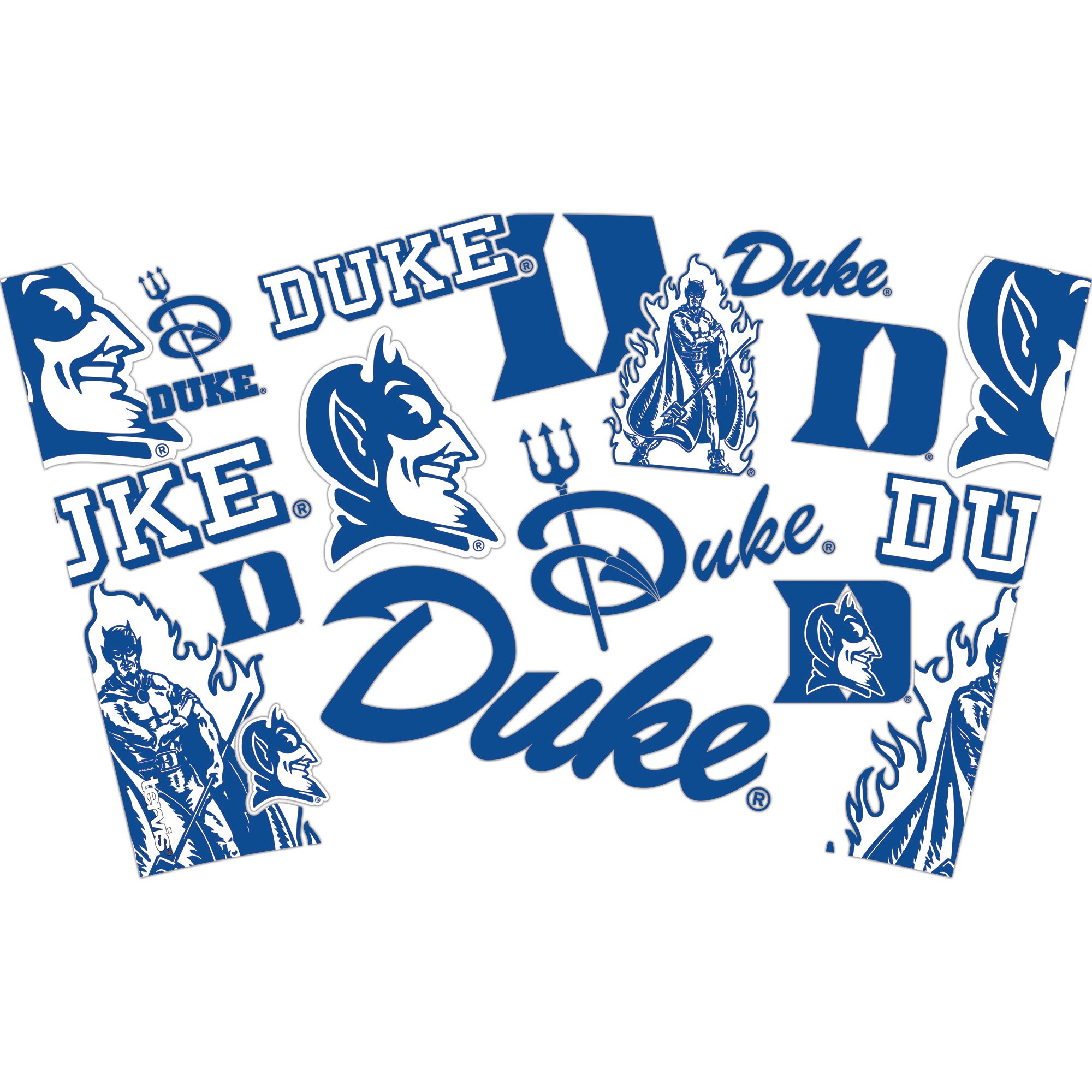 Tervis Duke Blue Devils  16 oz. All Over Tumbler product image