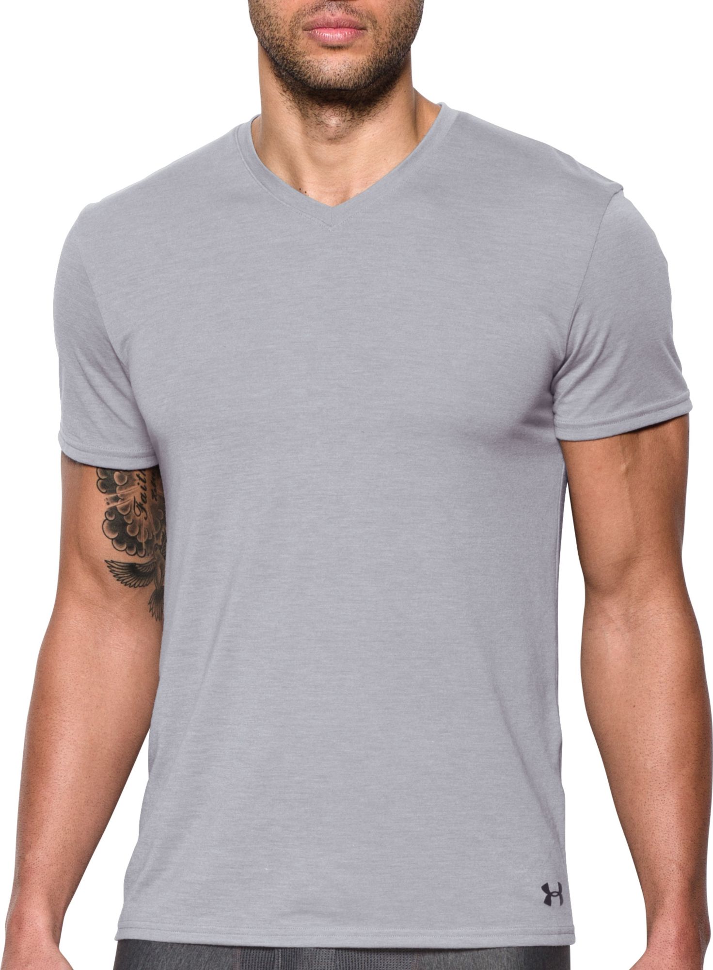 under armour v neck undershirt