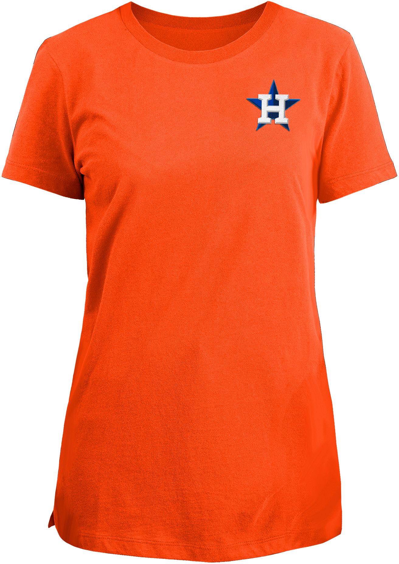 New Era Women's Houston Astros Orange Tri-Blend T-Shirt product image