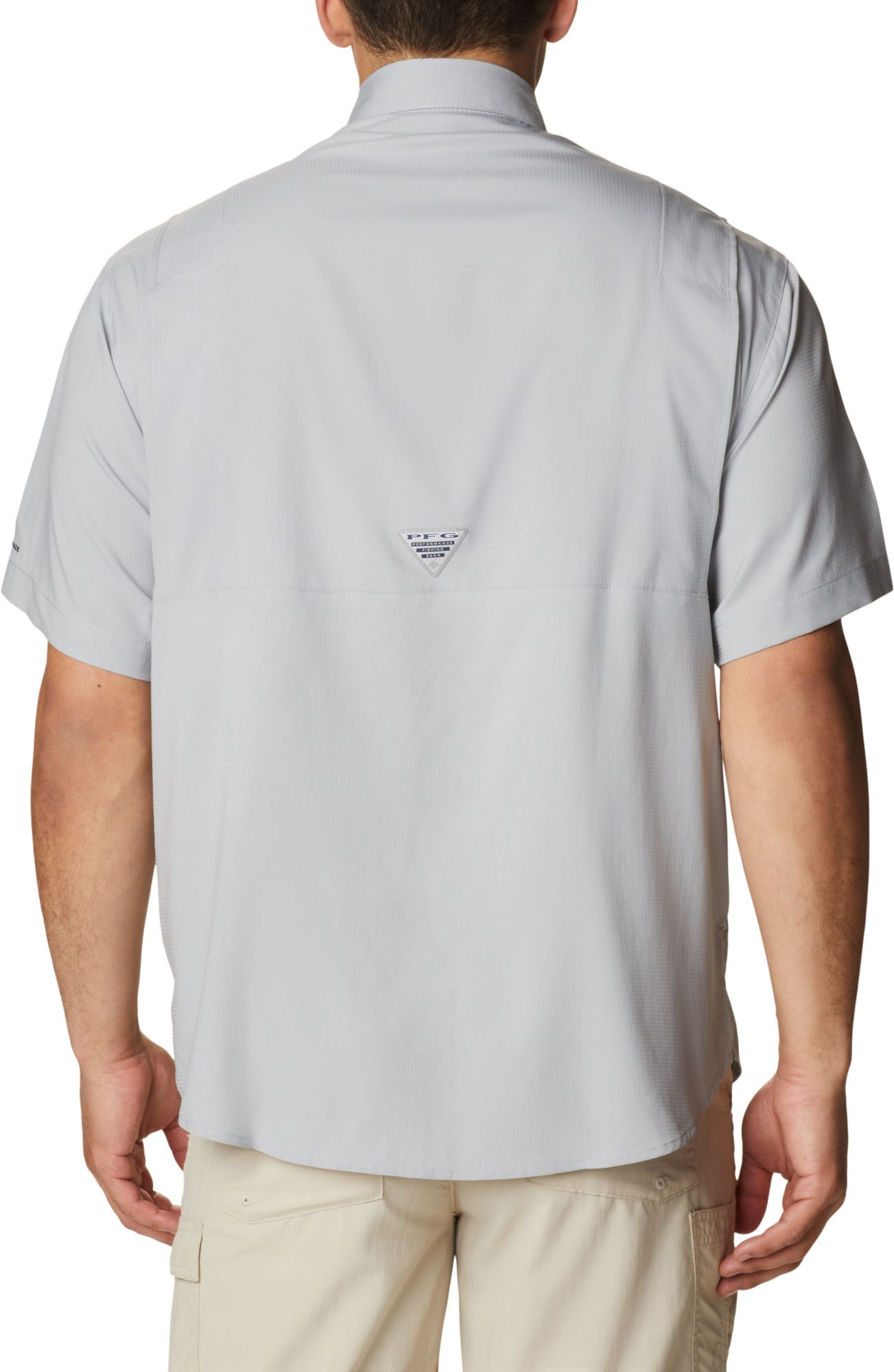 Columbia Men's Georgia Bulldogs Grey Tamiami Short Sleeve Shirt product image