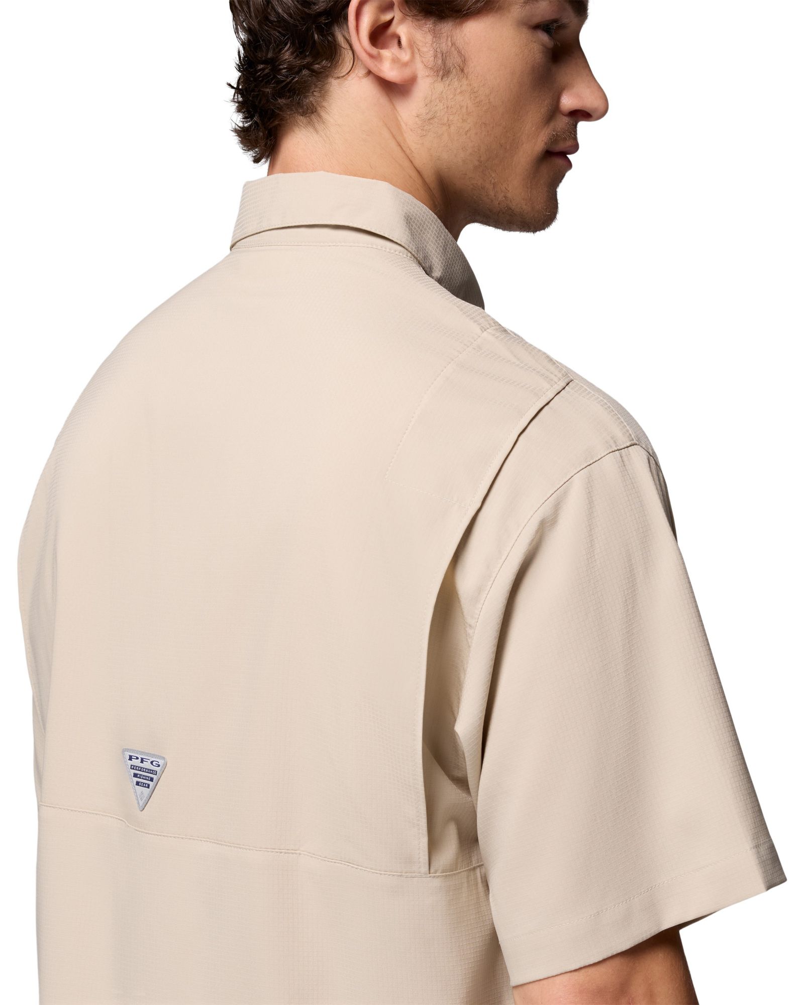 Columbia Men's LSU Tigers Fossil Tamiami Short Sleeve T-Shirt product image