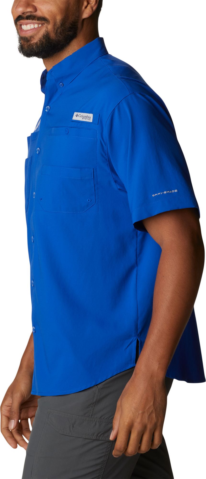 Columbia Men's Kentucky Wildcats Blue Tamiami Short Sleeve Shirt product image