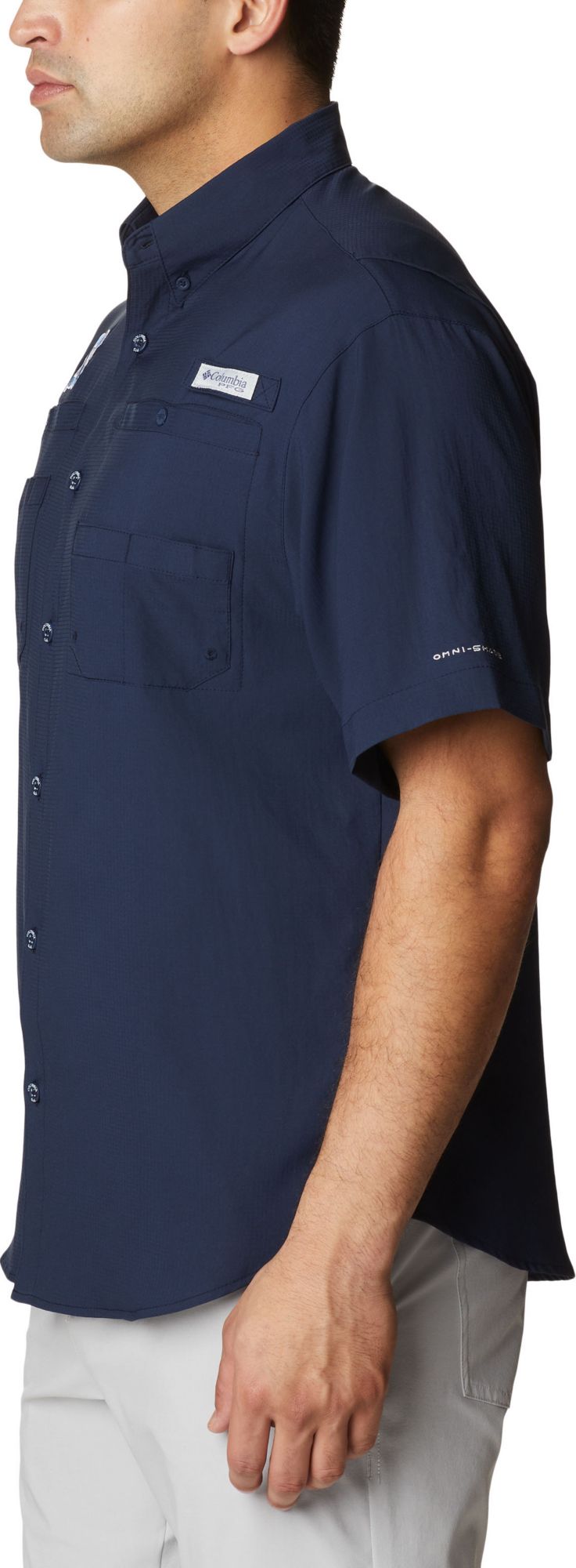 Columbia Men's North Carolina Tar Heels Carolina Blue Tamiami Shirt product image