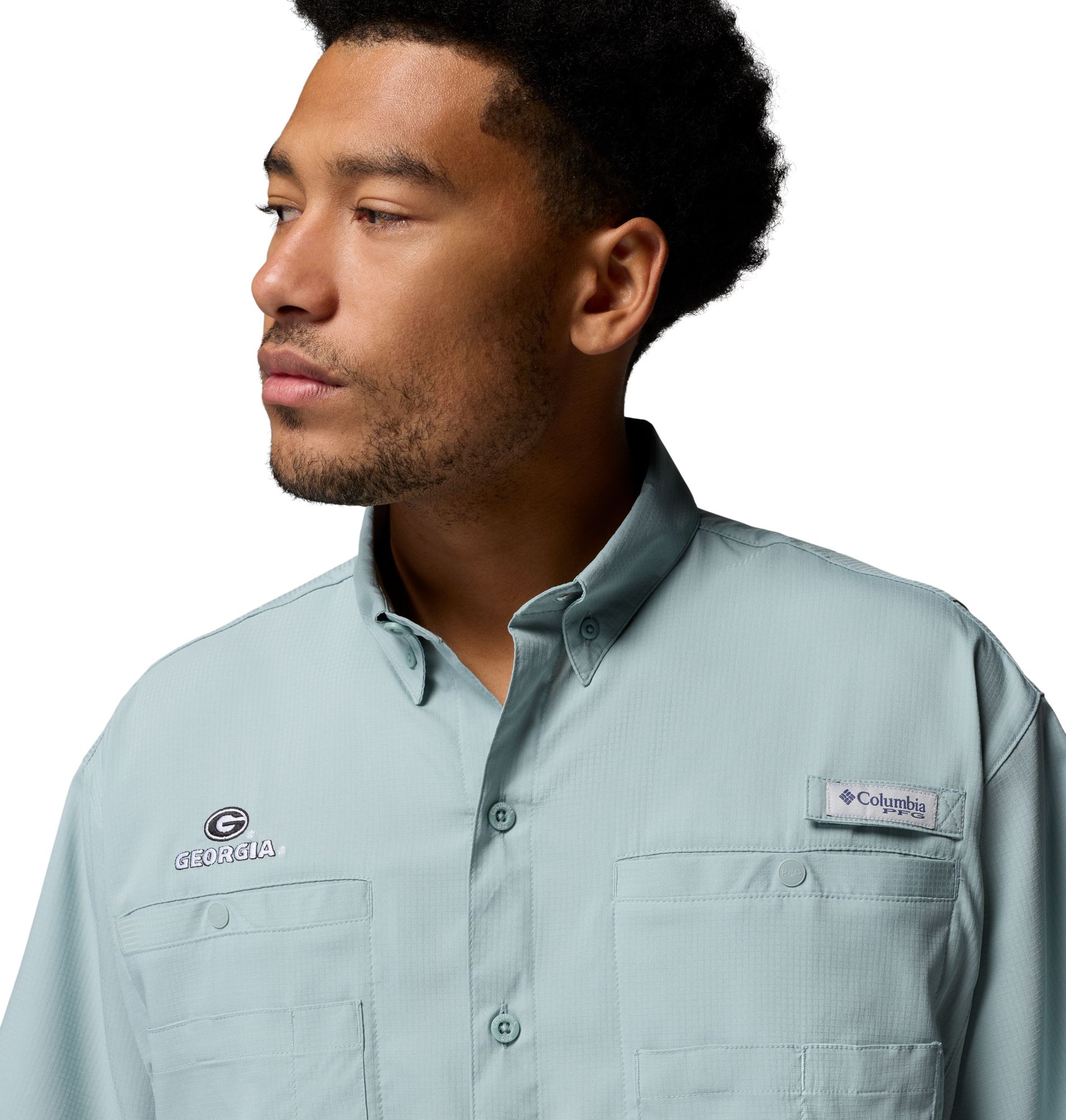 Columbia Men's Georgia Bulldogs Crushed Blue Tamiami T-Shirt product image