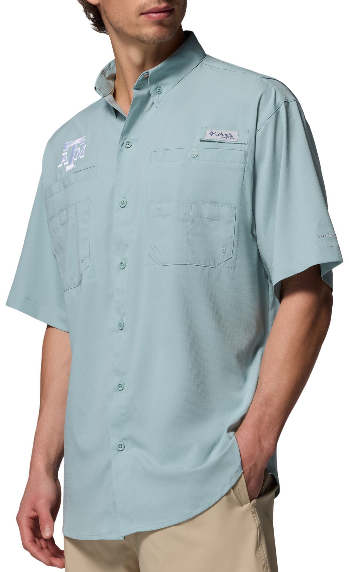 Columbia Men's Texas A&M Aggies Crushed Blue Tamiami T-Shirt product image