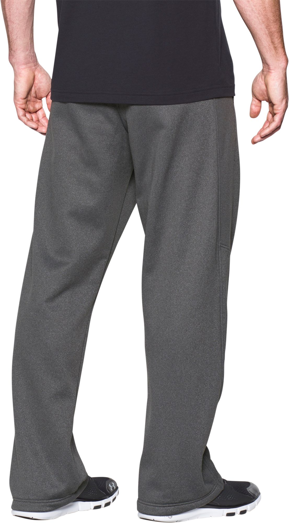 under armour storm fleece pants black