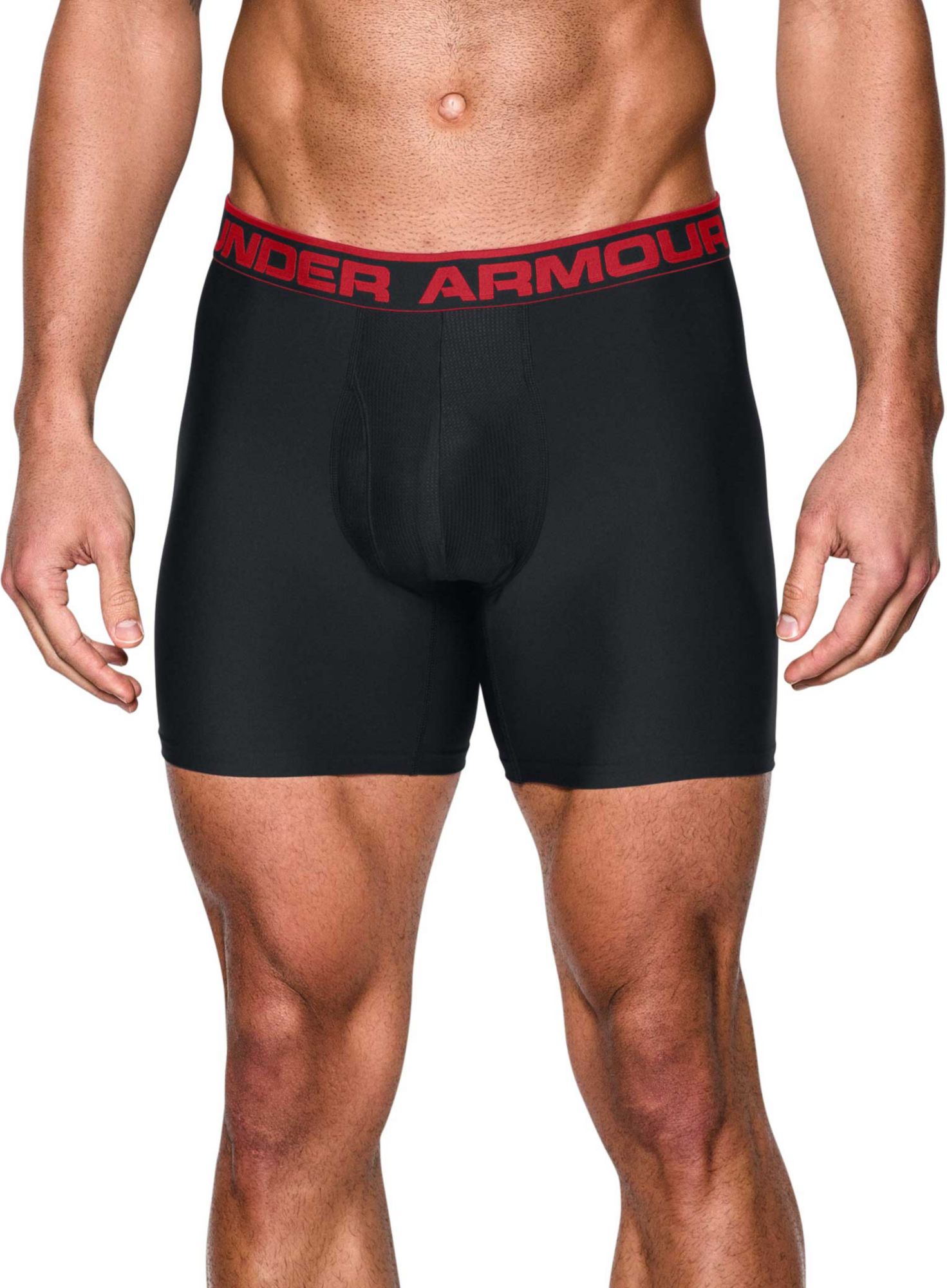 Under Armour Men's O Series 6'' Boxerjock Boxer Briefs 2 Pack product image