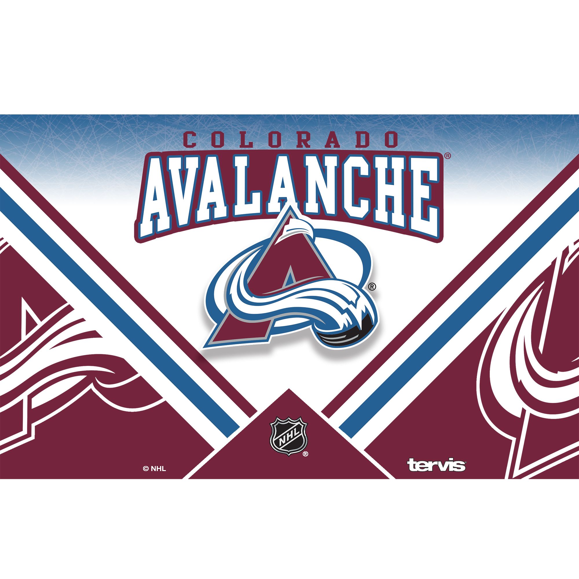 Tervis Colorado Avalanche 20oz. Stainless Steel Ice Tumbler product image