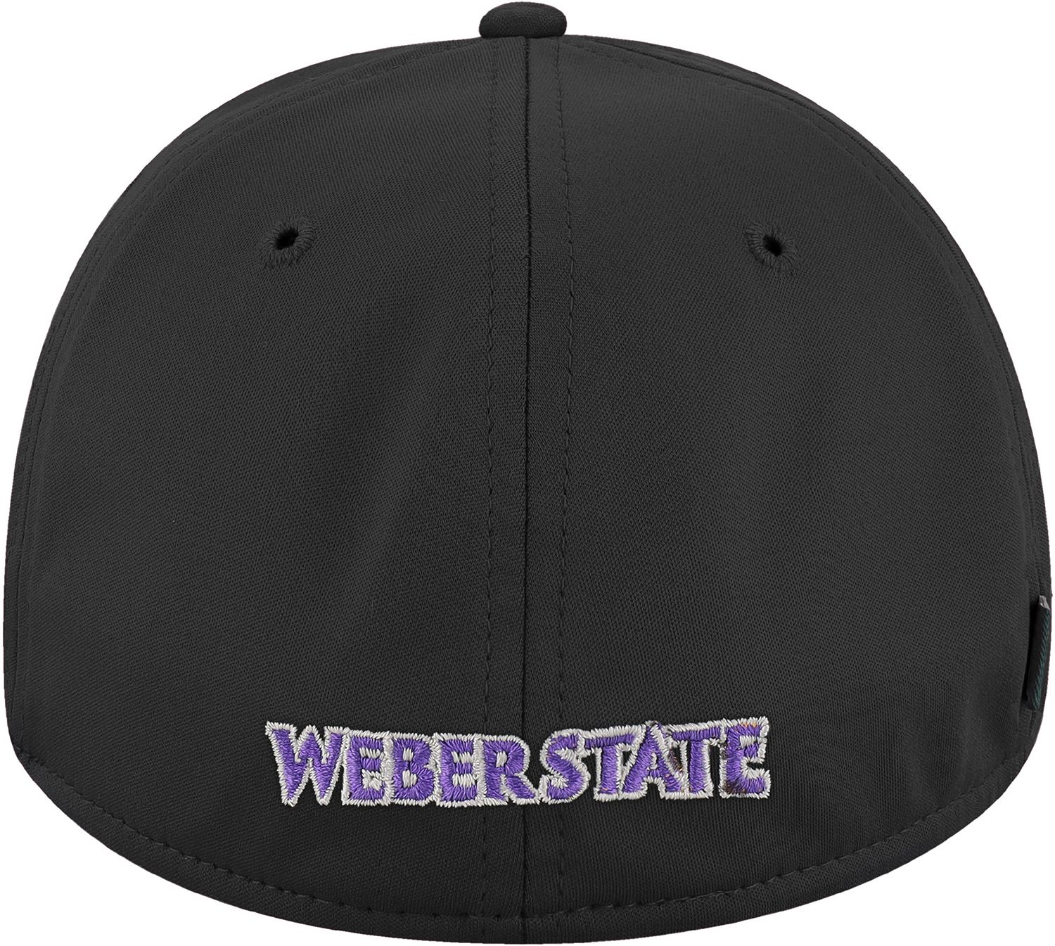 League-Legacy Men's Weber State Wildcats Cool Fit Stretch Black Hat