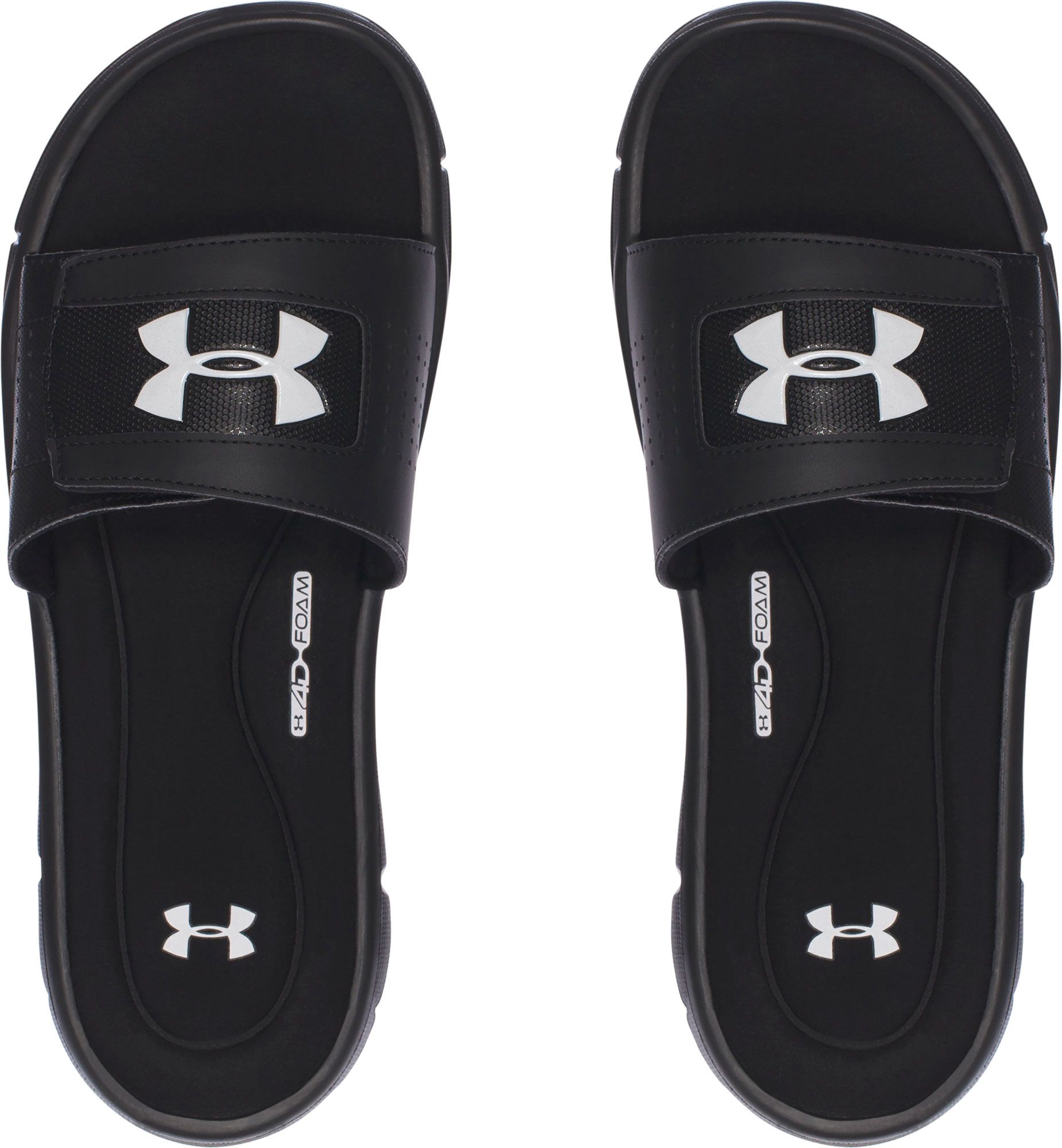 mens under armor flip flops