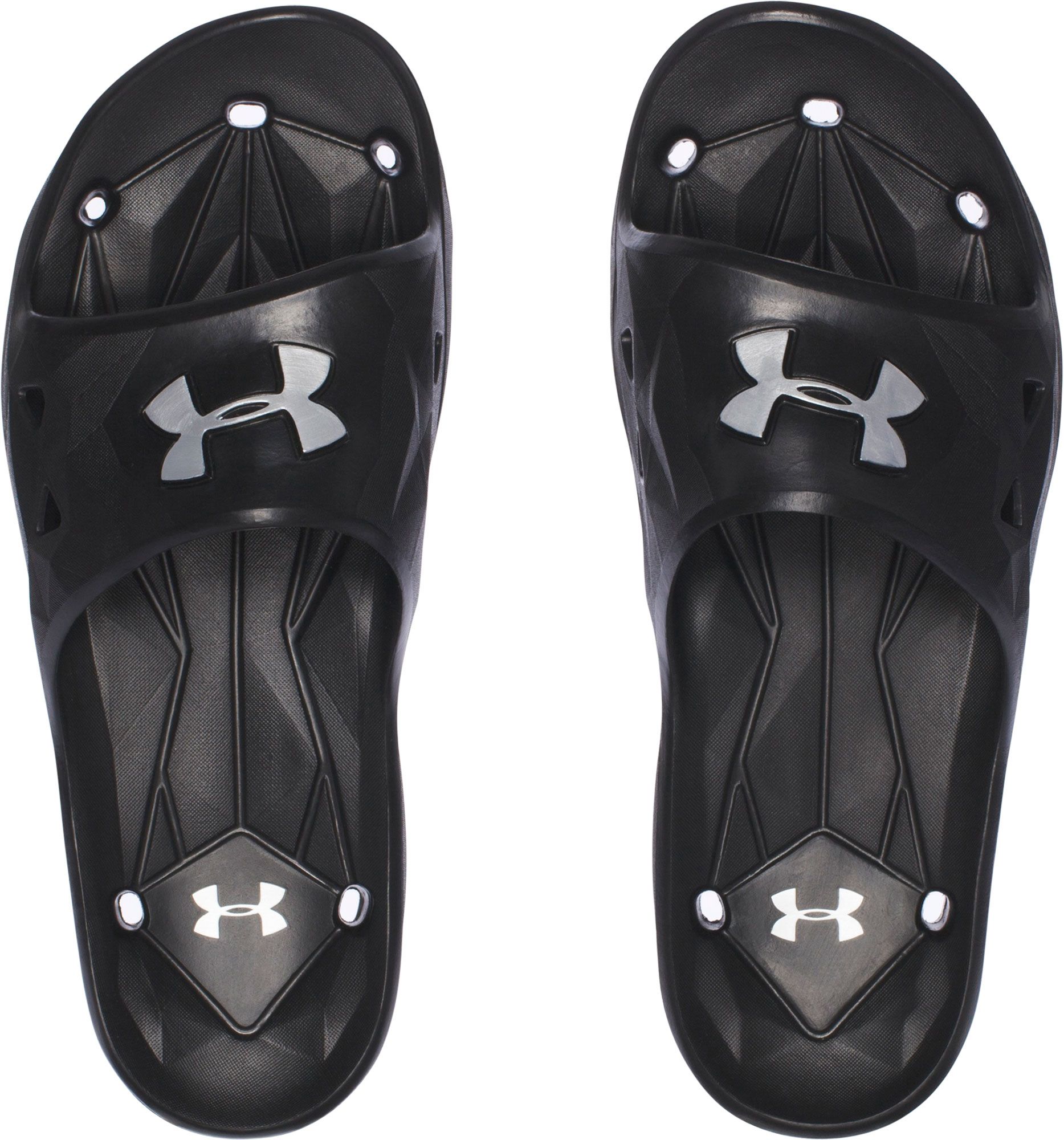 under armour men's locker iii slide cross-trainer shoe