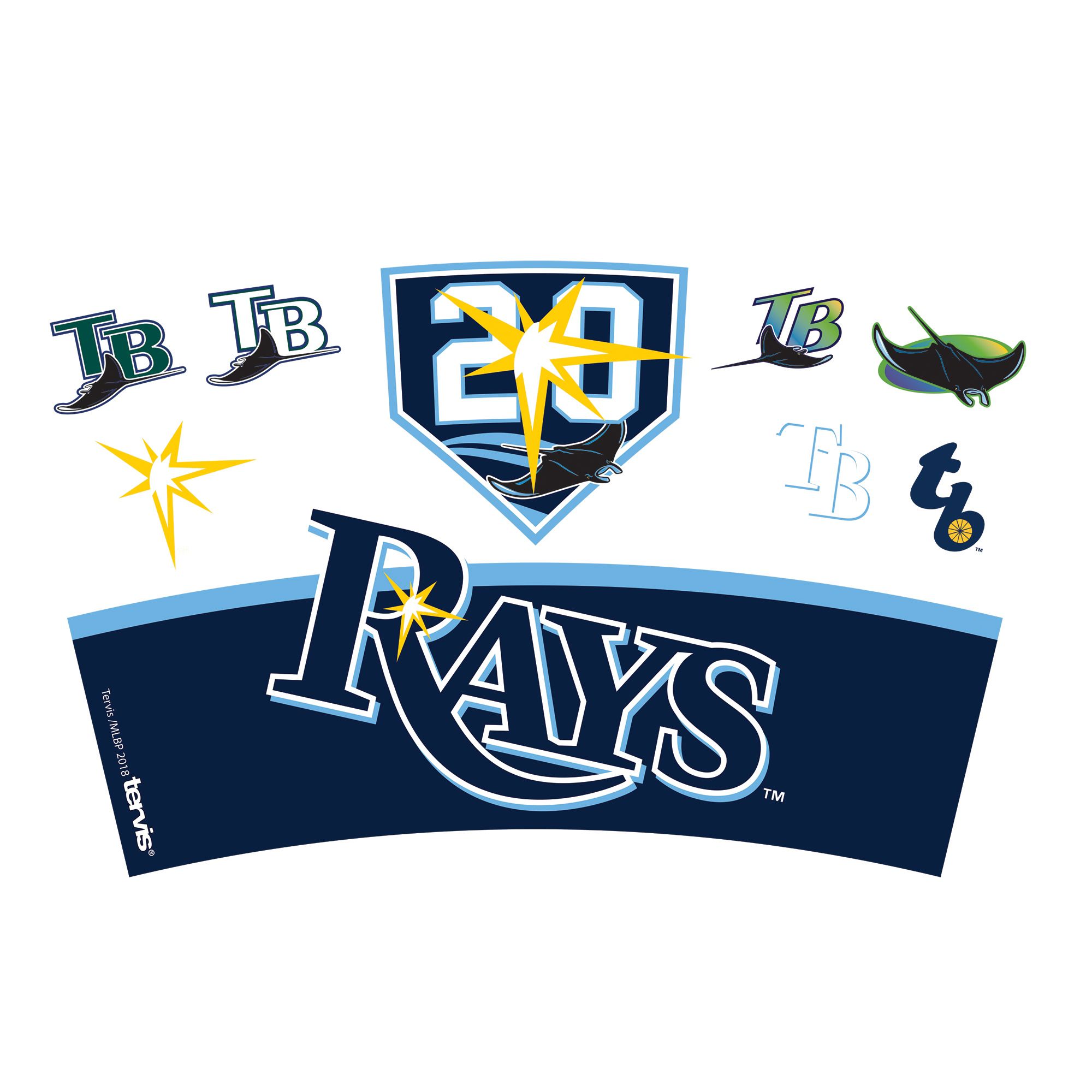 Tervis Tampa Bay Rays 16 oz. Tumbler product image
