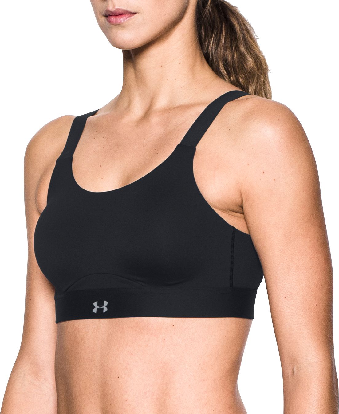 under armour women's armour eclipse high impact zip sports bra