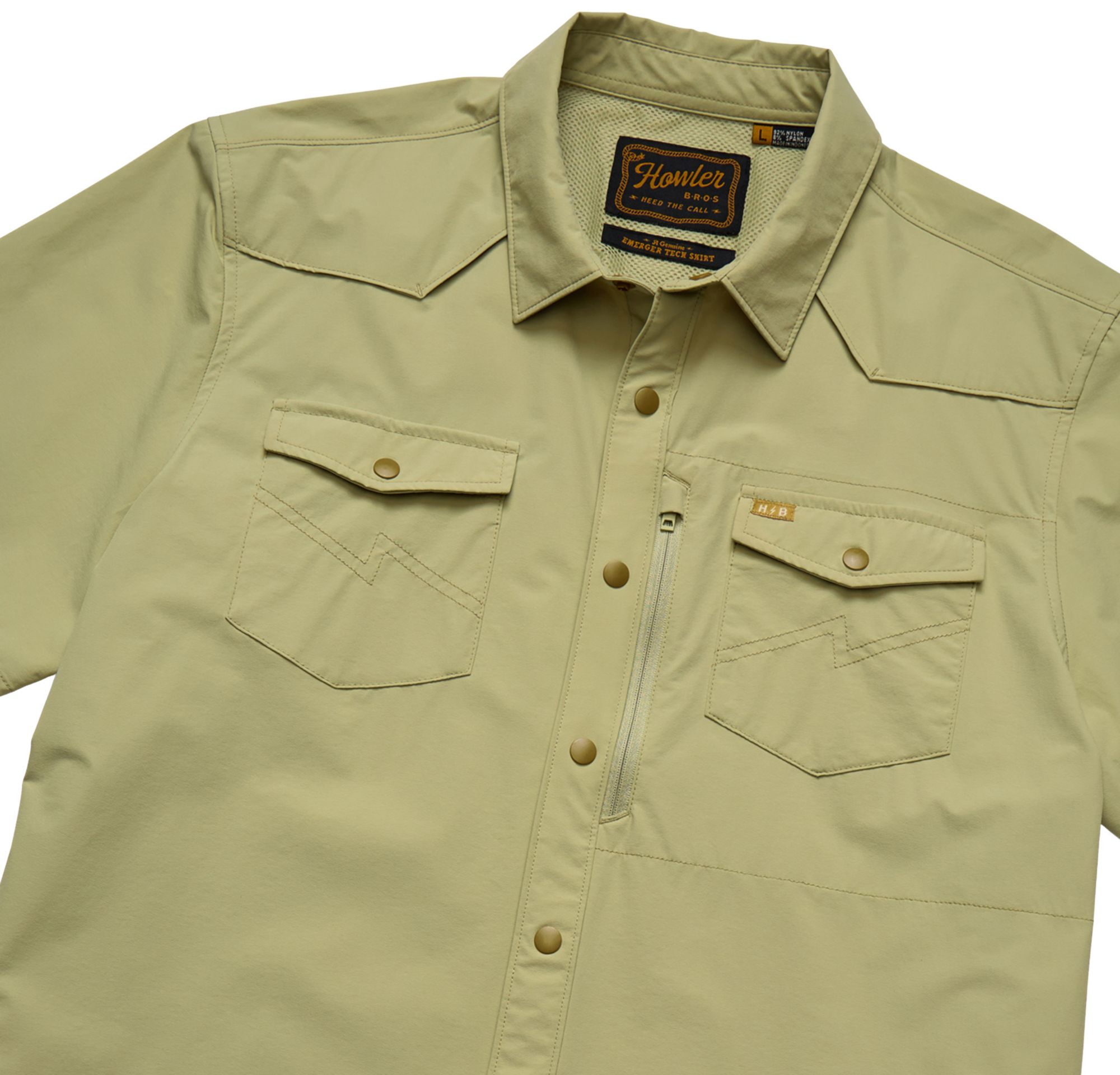 Howler Brothers Men's Emerger Tech Short Sleeve Shirt product image
