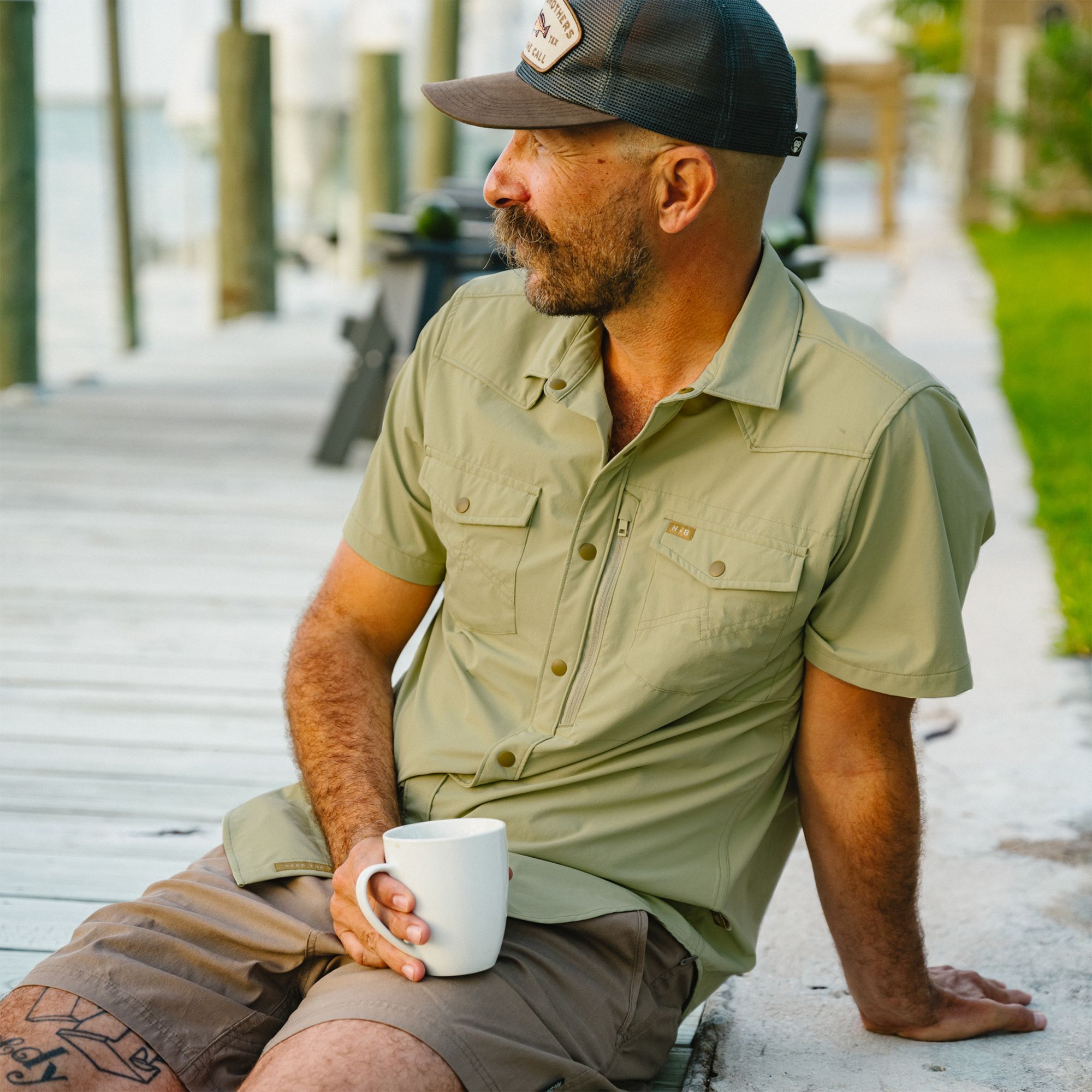 Howler Brothers Men's Emerger Tech Short Sleeve Shirt product image
