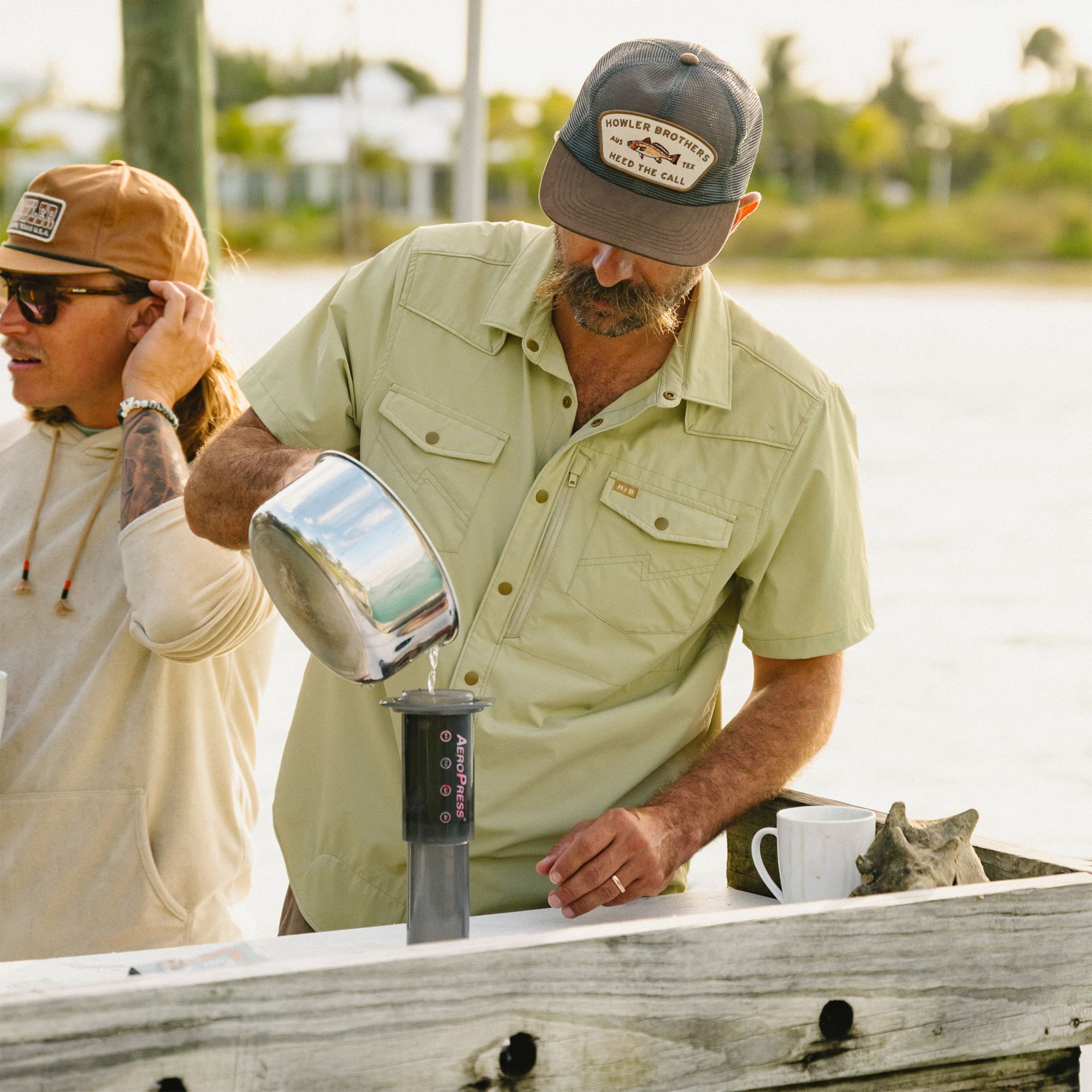 Howler Brothers Men's Emerger Tech Short Sleeve Shirt product image