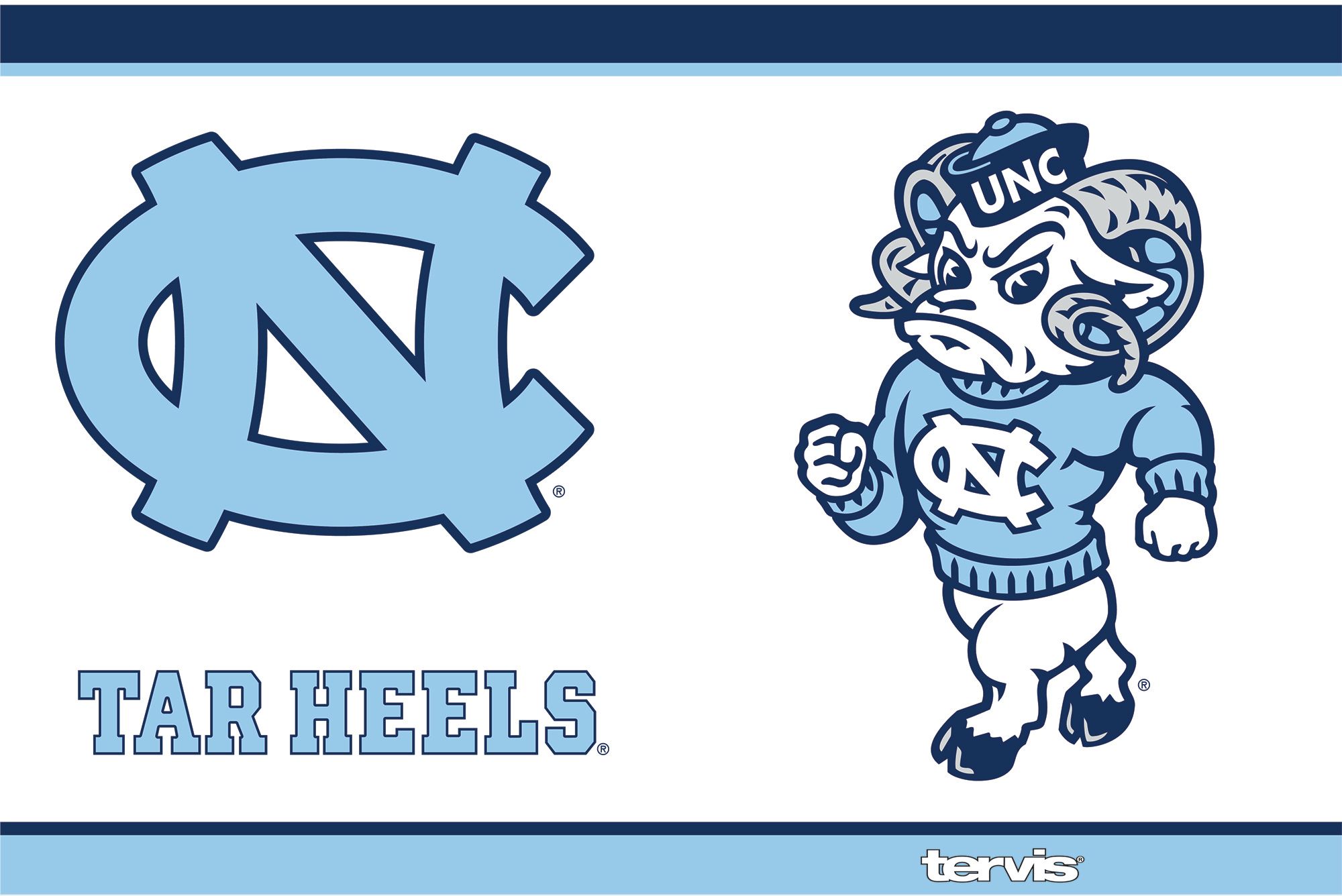 Tervis North Carolina Tar Heels 30oz. Stainless Steel Tumbler product image