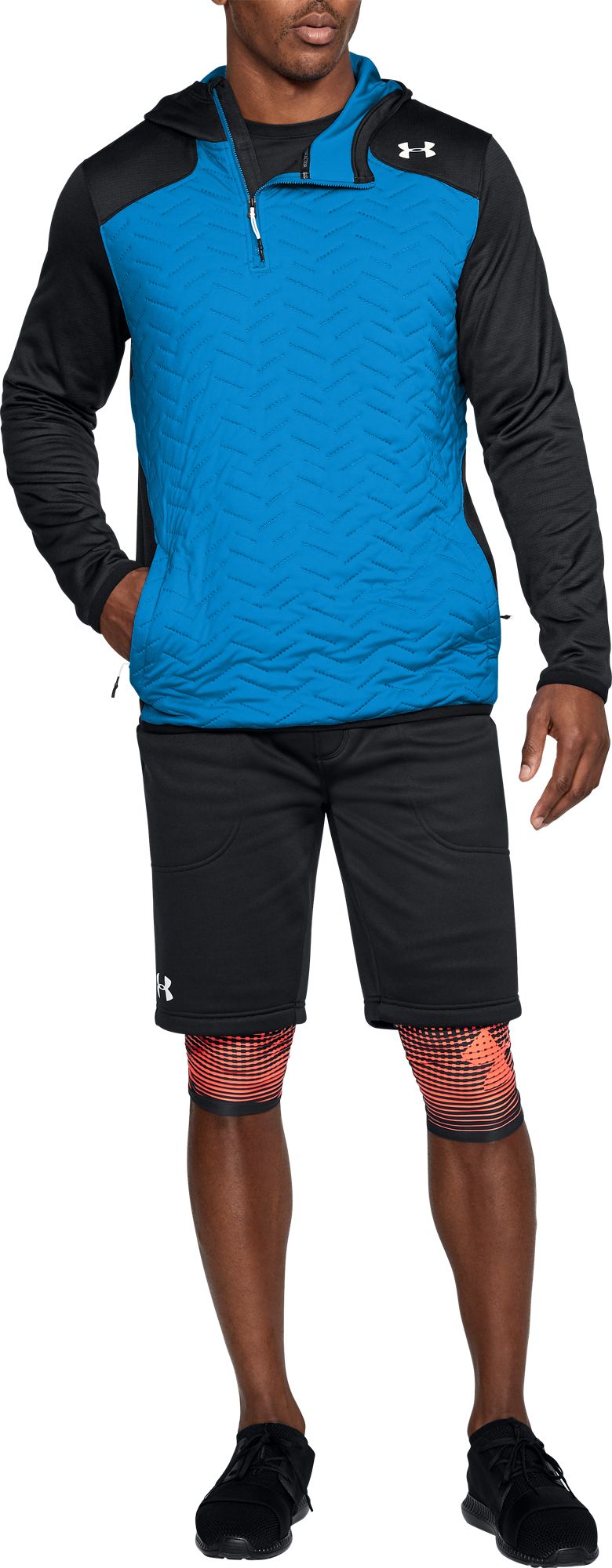 ua men's coldgear reactor hoodie