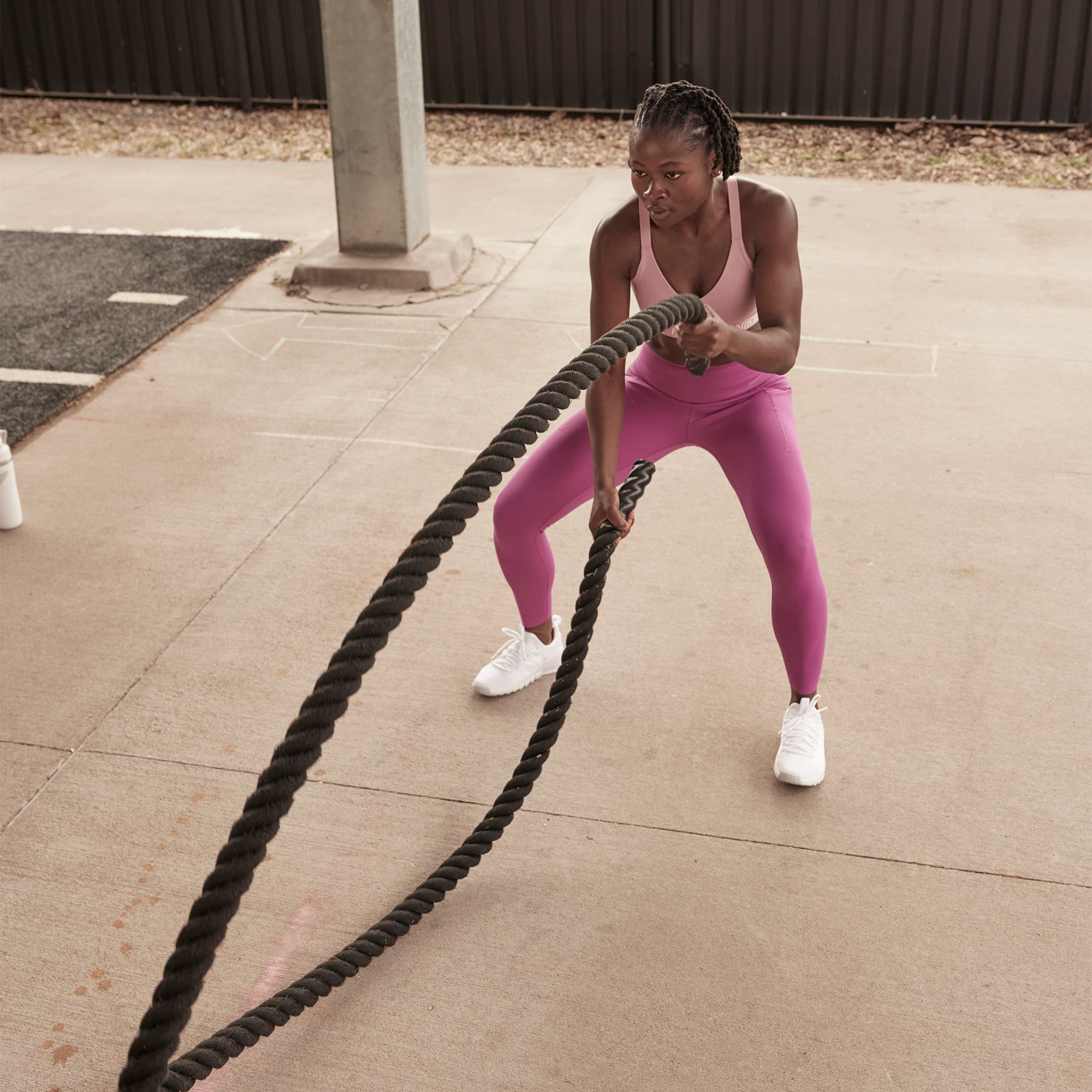 Nike Women's Universa Medium-Support High-Waisted 7/8 Leggings product image