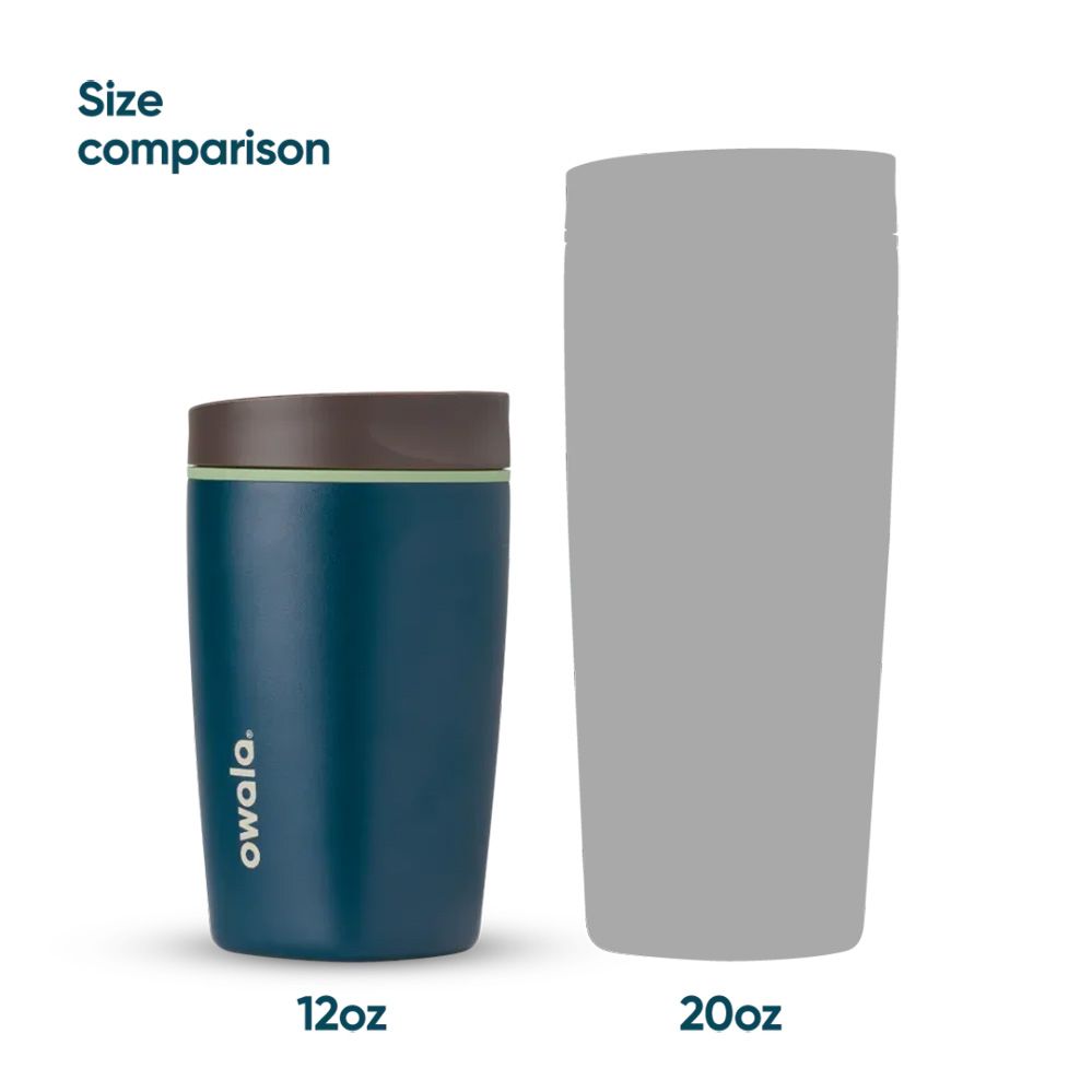 Owala 12 oz. Stainless Steel SmoothSip Slider Coffee Tumbler product image