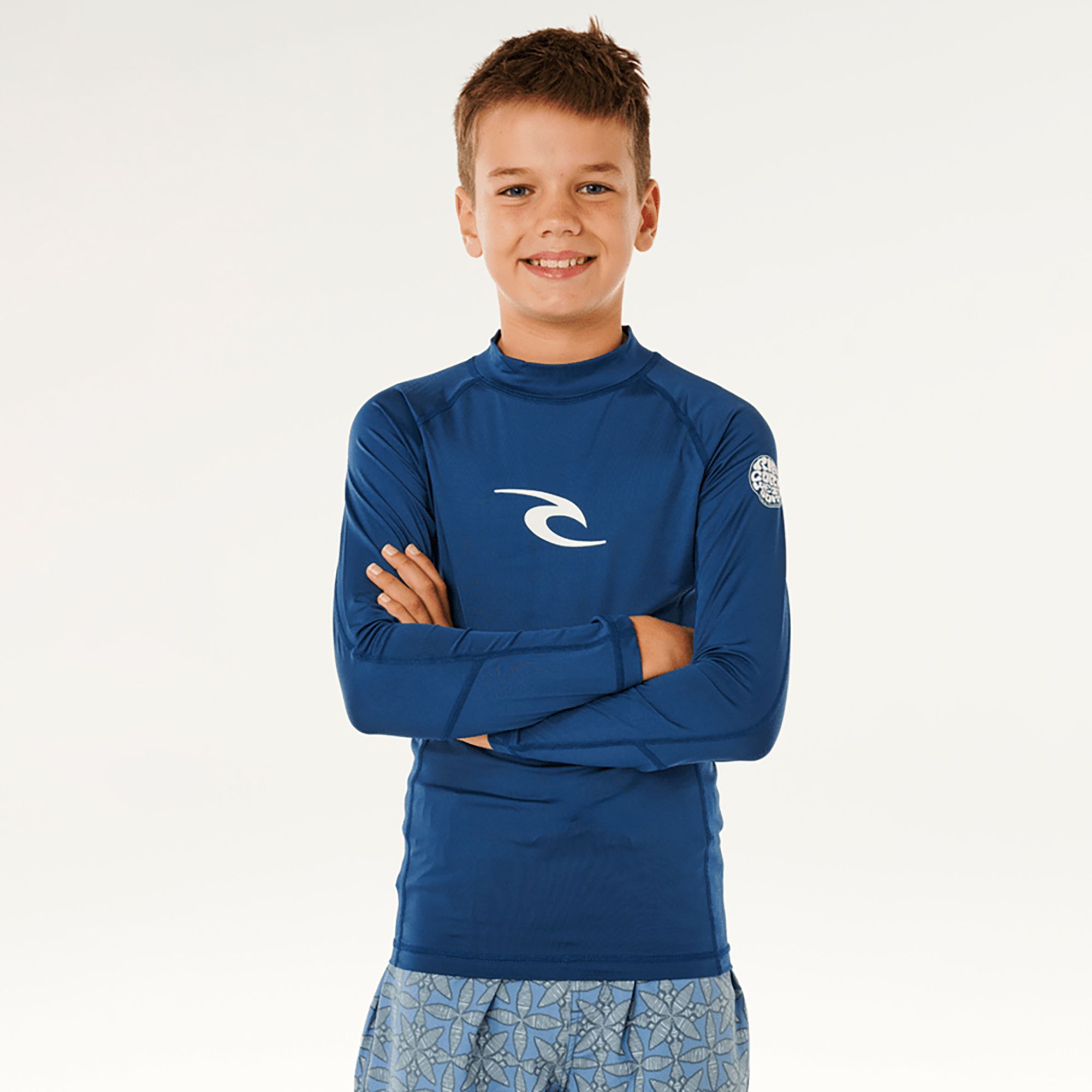 Rip Curl Boys' Waves UPF Long-Sleeve Rashguard product image