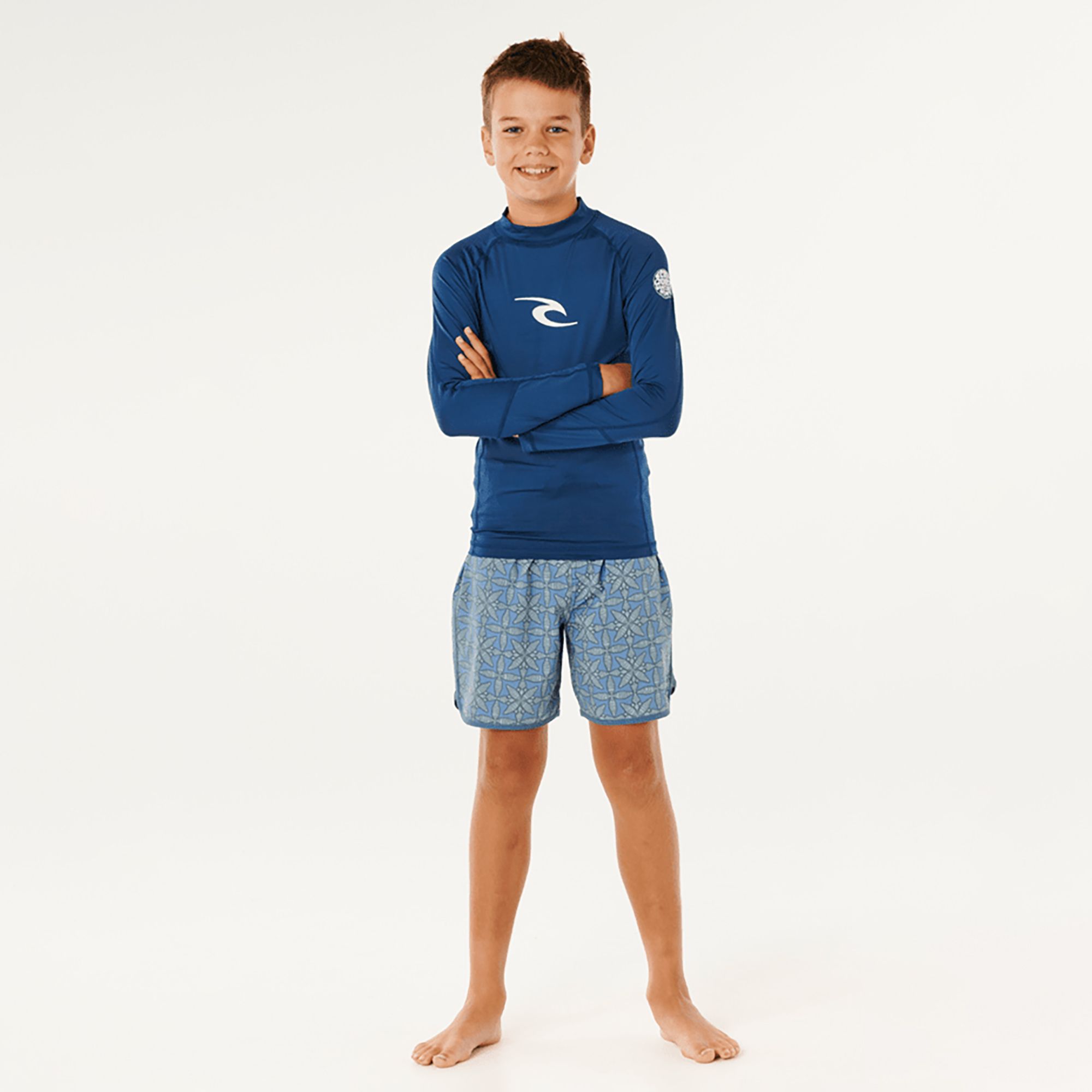 Rip Curl Boys' Waves UPF Long-Sleeve Rashguard product image