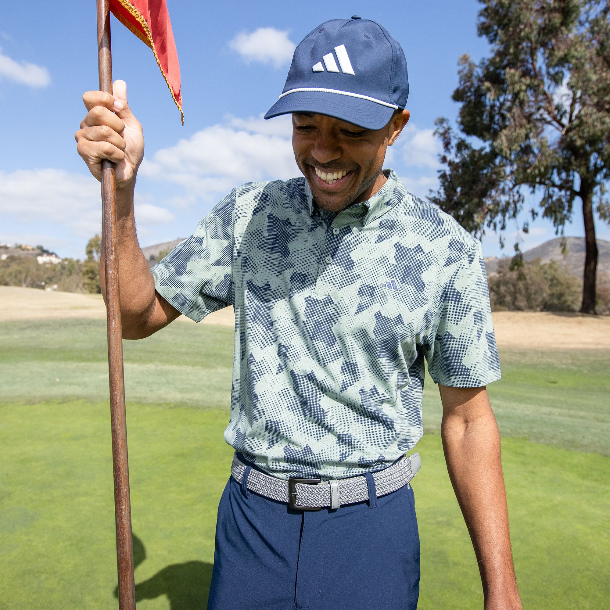 adidas Men's Go-To Printed Golf Polo product image