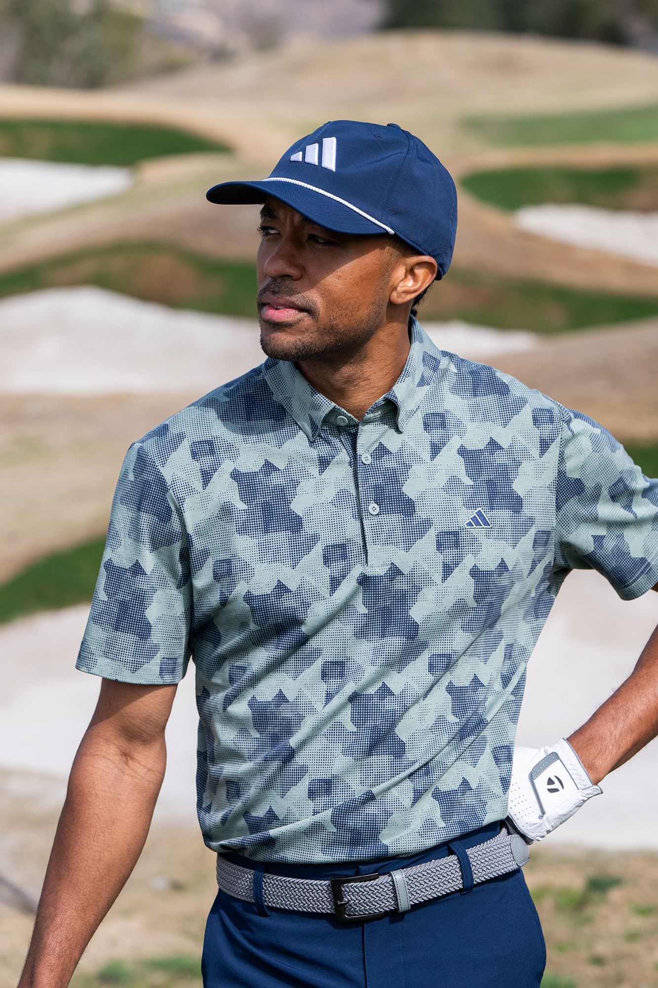adidas Men's Go-To Printed Golf Polo product image