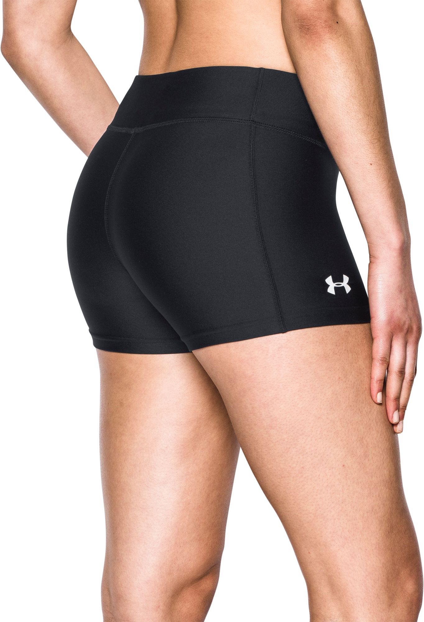 under armour white spandex shorts