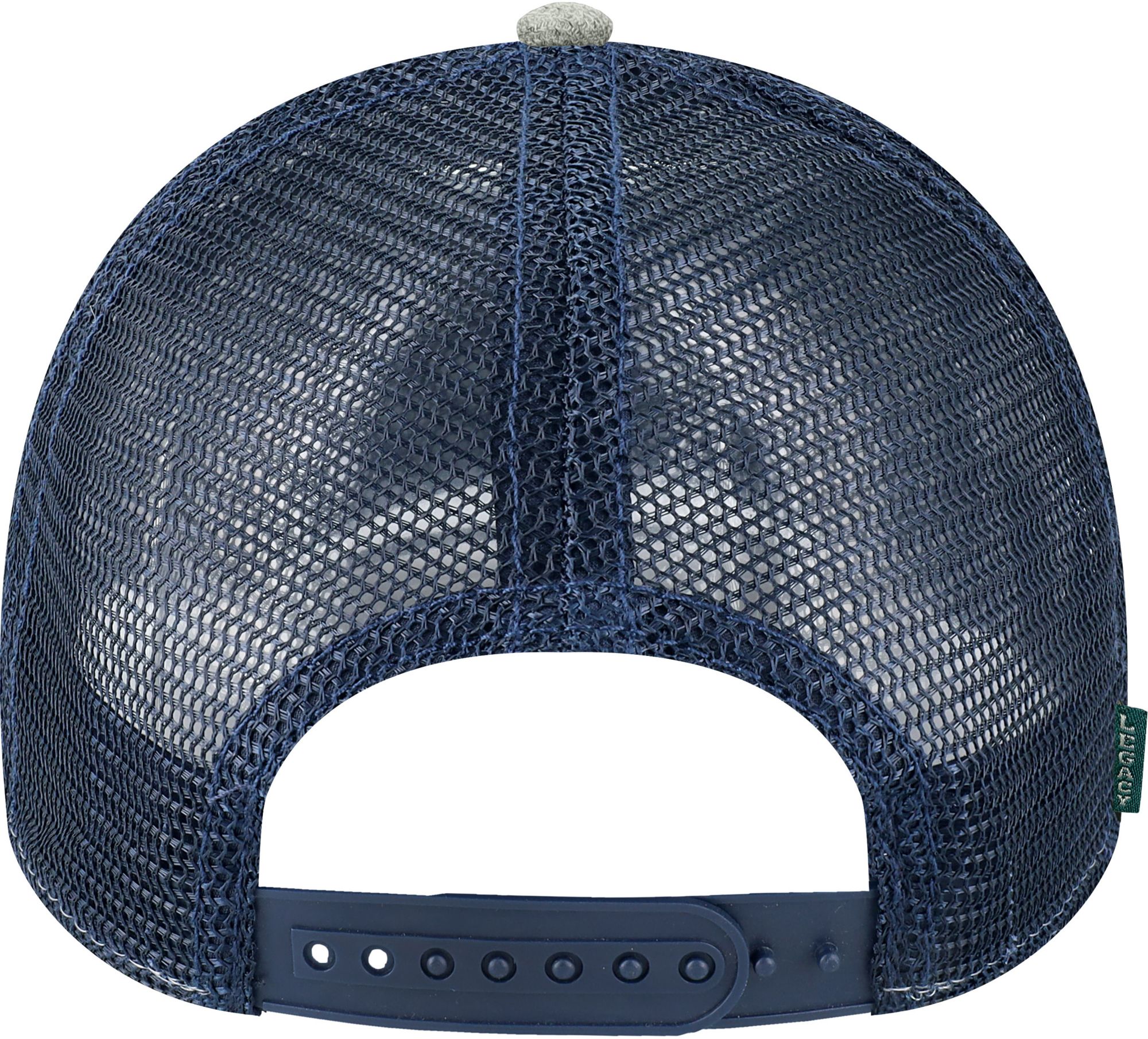 League-Legacy Men's Georgia Tech Yellow Jackets Grey Lo-Pro Adjustable Trucker Hat product image