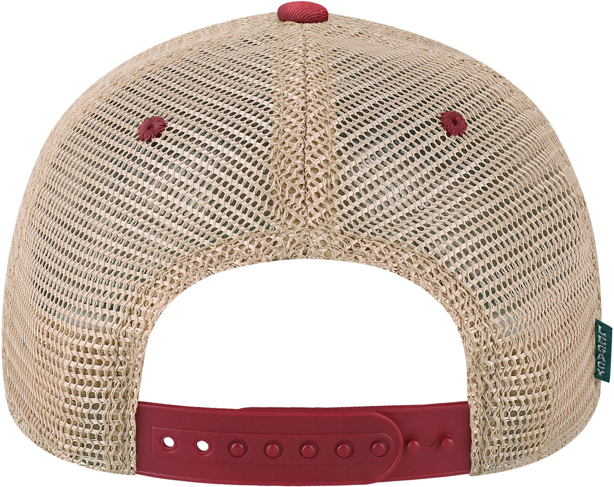 League-Legacy IUP Crimson Hawks Crimson Old Favorite Adjustable Trucker Hat product image