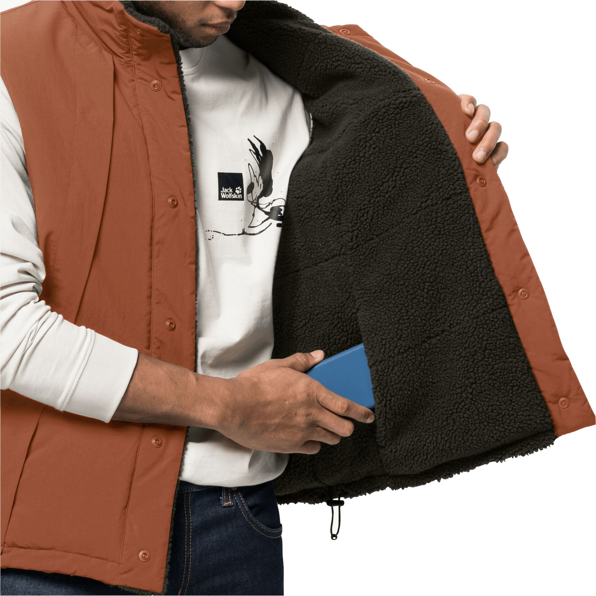 Jack Wolfskin Men's Alex Reversible Outdoor Vest product image
