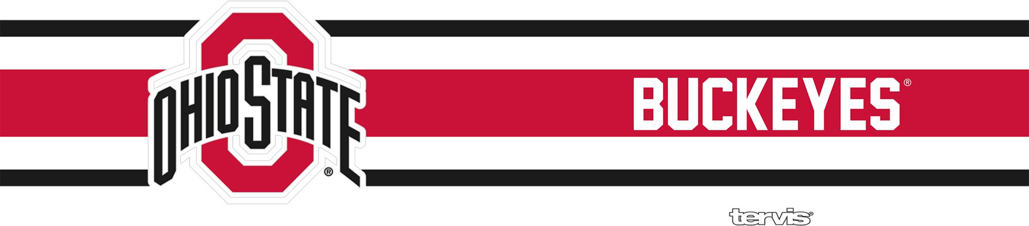 Tervis Ohio State Buckeyes Striped 12oz. Stainless Steel Tumbler product image