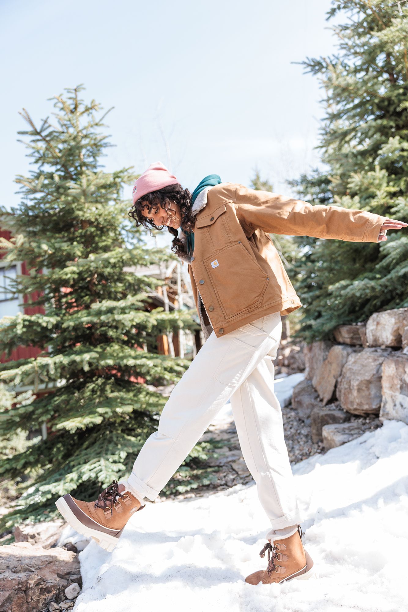 Carhartt Women's Clarksburg Graphic Sleeve Hoodie product image