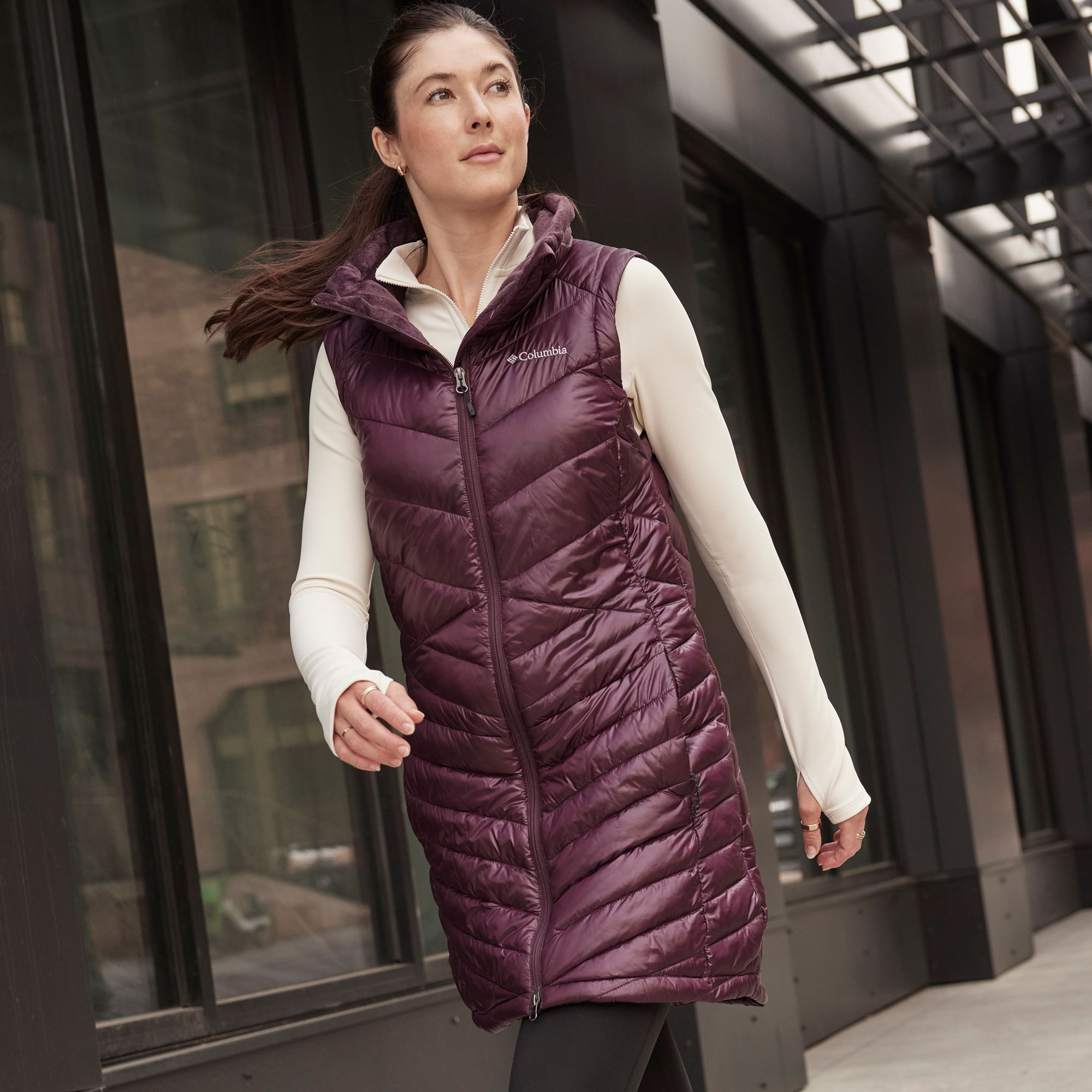 CALIA Women's Essential Rib 1/4 Zip Pullover product image